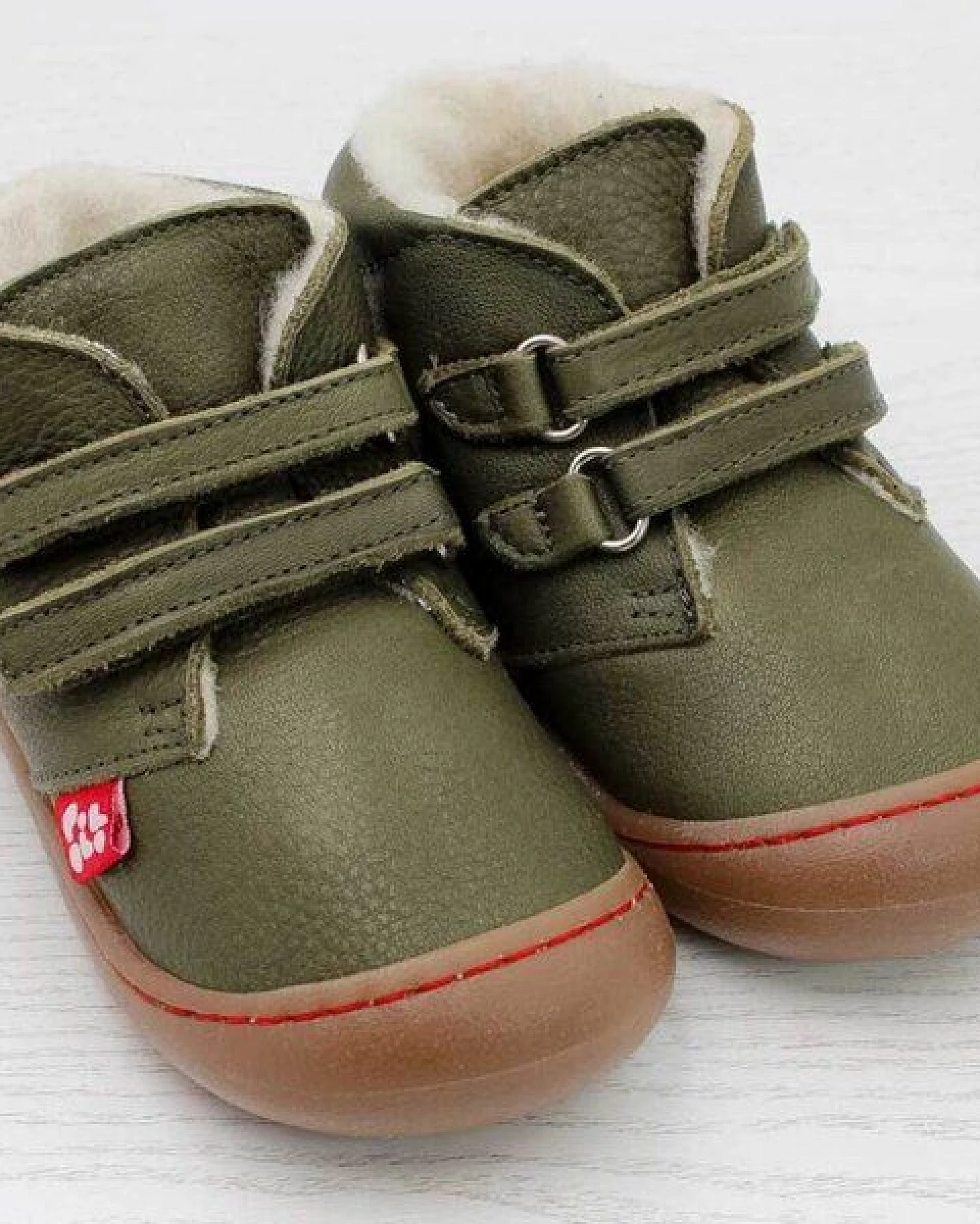 Pololo Lauflern-Winterschuh "Nino" mit weichem Wollfutter (Bio), Größen 20 - 27 – Ansicht 2