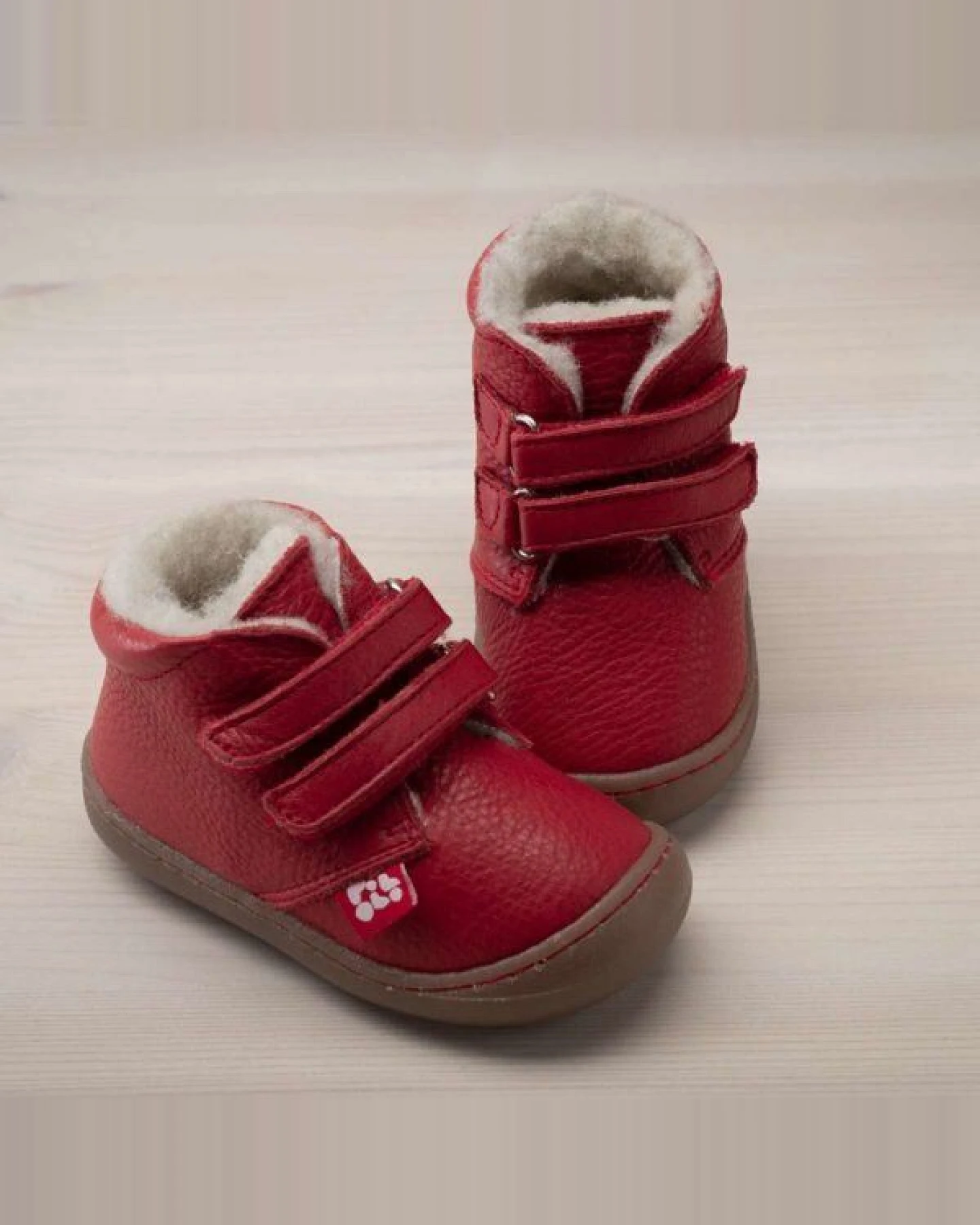 Pololo Lauflern-Winterschuh "Nino" mit weichem Wollfutter (Bio), Größen 20 - 27 – Ansicht 2