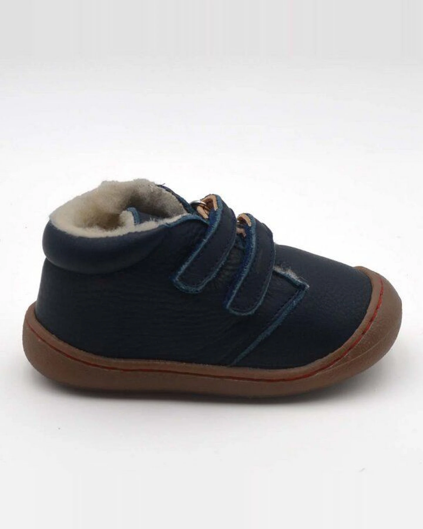 Pololo Lauflern-Winterschuh "Nino" mit weichem Wollfutter (Bio), Größen 20 - 27 – Ansicht 2