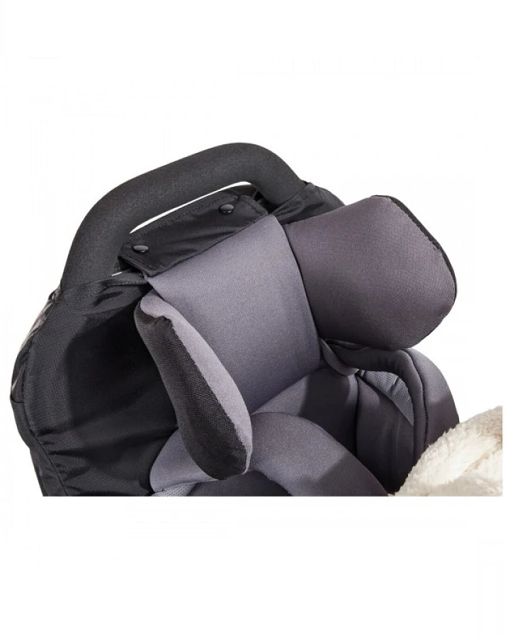 Vaude - Head Support Shuttle - Kinderkraxe grau