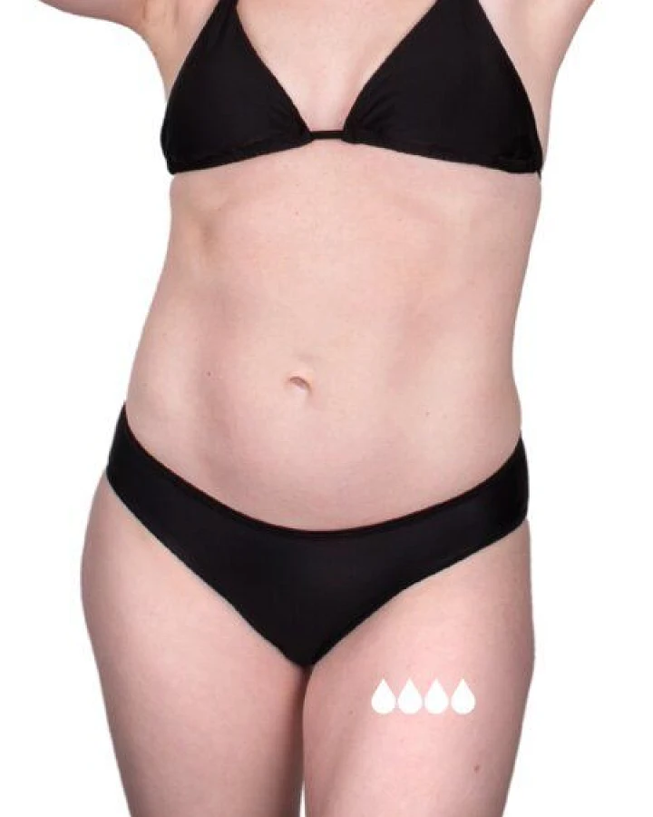 Mittelstarke Periodenunterwäsche - Biozidfrei - 60°C - TAYNIE BEACH BIKINIHOSE