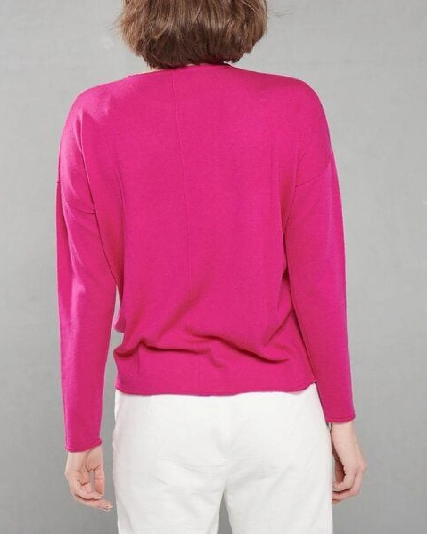 CON_STANT Pullover mit Außennähten 100% Merinowolle (kbT) – Ansicht 4