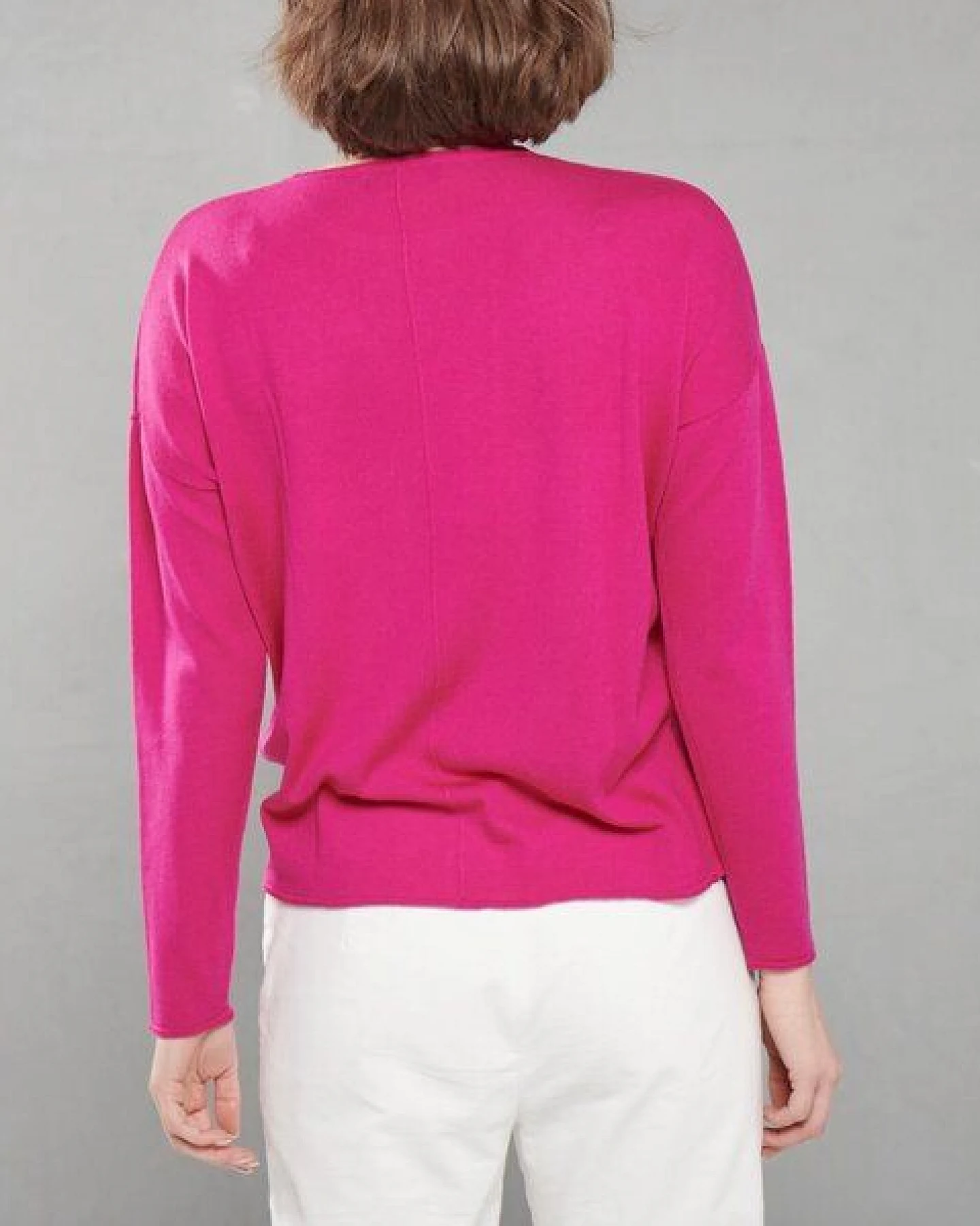 CON_STANT Pullover mit Außennähten 100% Merinowolle (kbT) – Ansicht 4