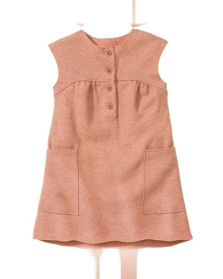 Disana Kids Walk Kleid kbT-Merino Wolle