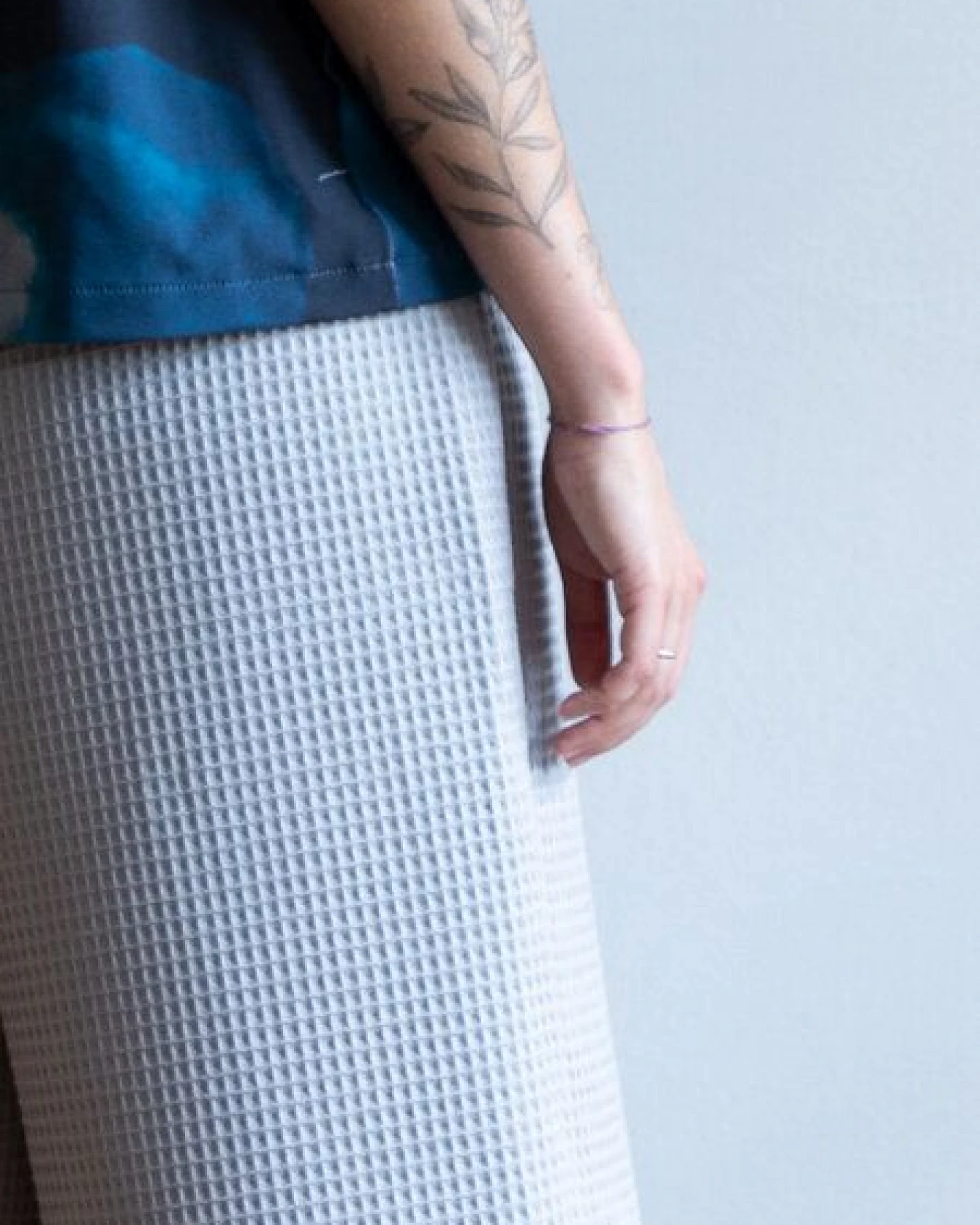 Ecostories weite Hose Waffelmond – Ansicht 4