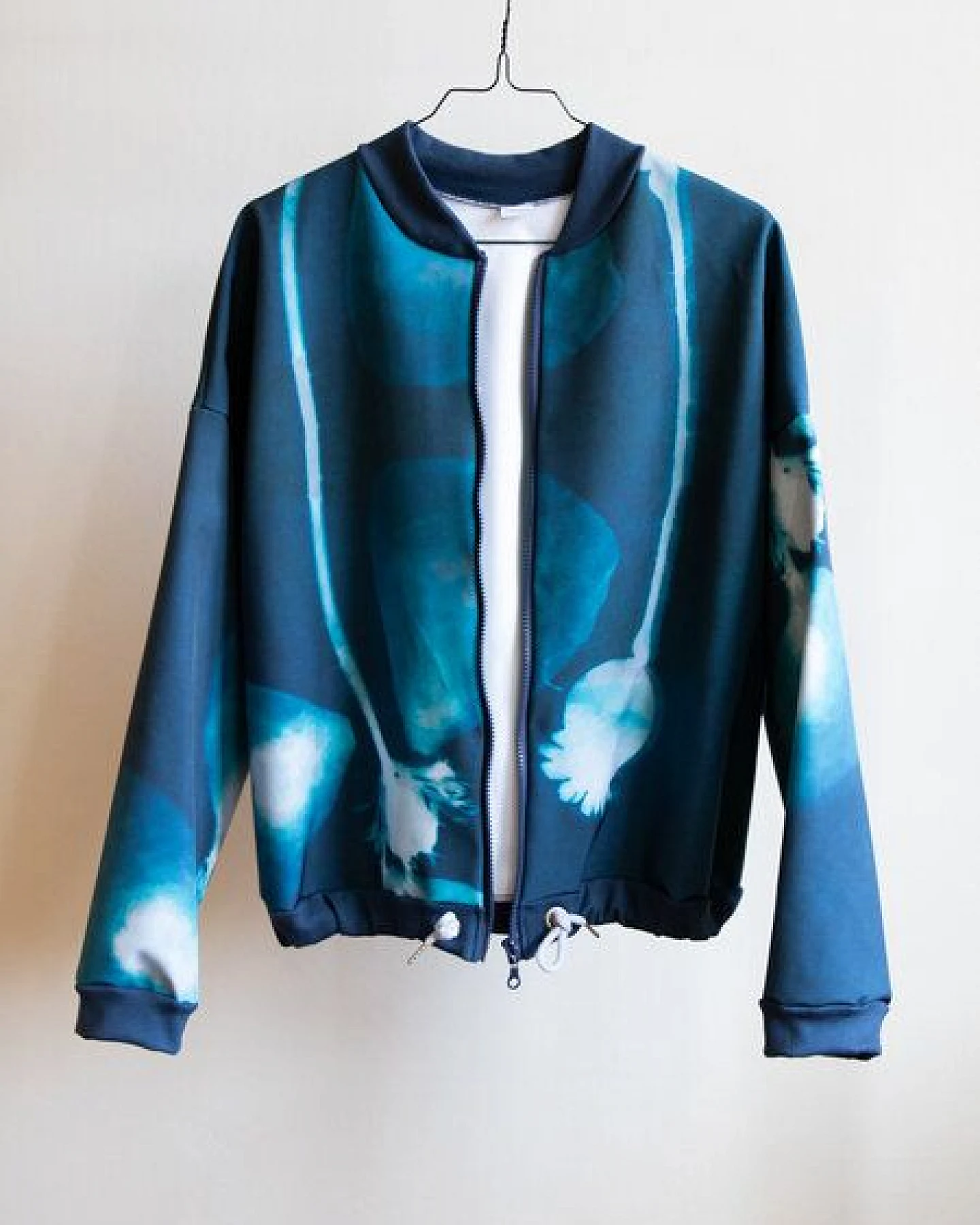 Ecostories Oversize Jacke Blauzeit – Ansicht 2