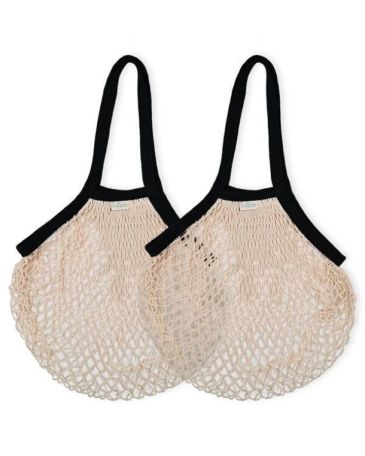 Susable Nachhaltige Mode - Einkaufstasche aus Bio-Baumwolle / Wiederverwendbare Netztasche Stilvolle und umweltfreundliche Netztasche
