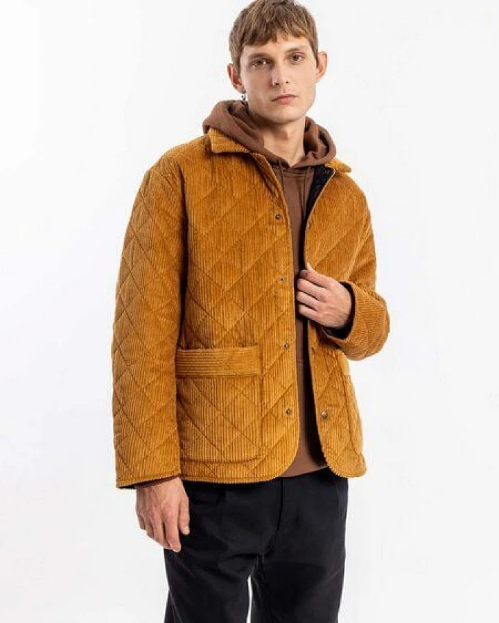Rotholz Jacke - Quilt Jacket - aus Bio Baumwolle wattiert mit recyceltem Polyester