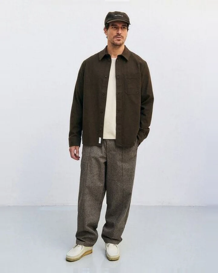 Rotholz Hemd - Flannel Casual Shirt - aus Biobaumwolle