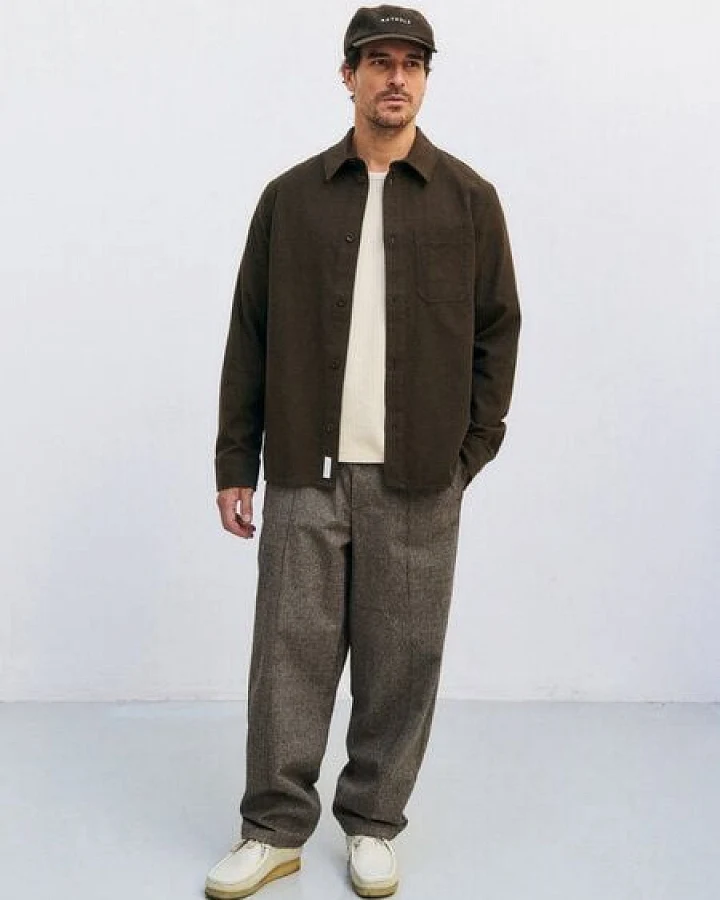 Rotholz Hemd - Flannel Casual Shirt - aus Biobaumwolle