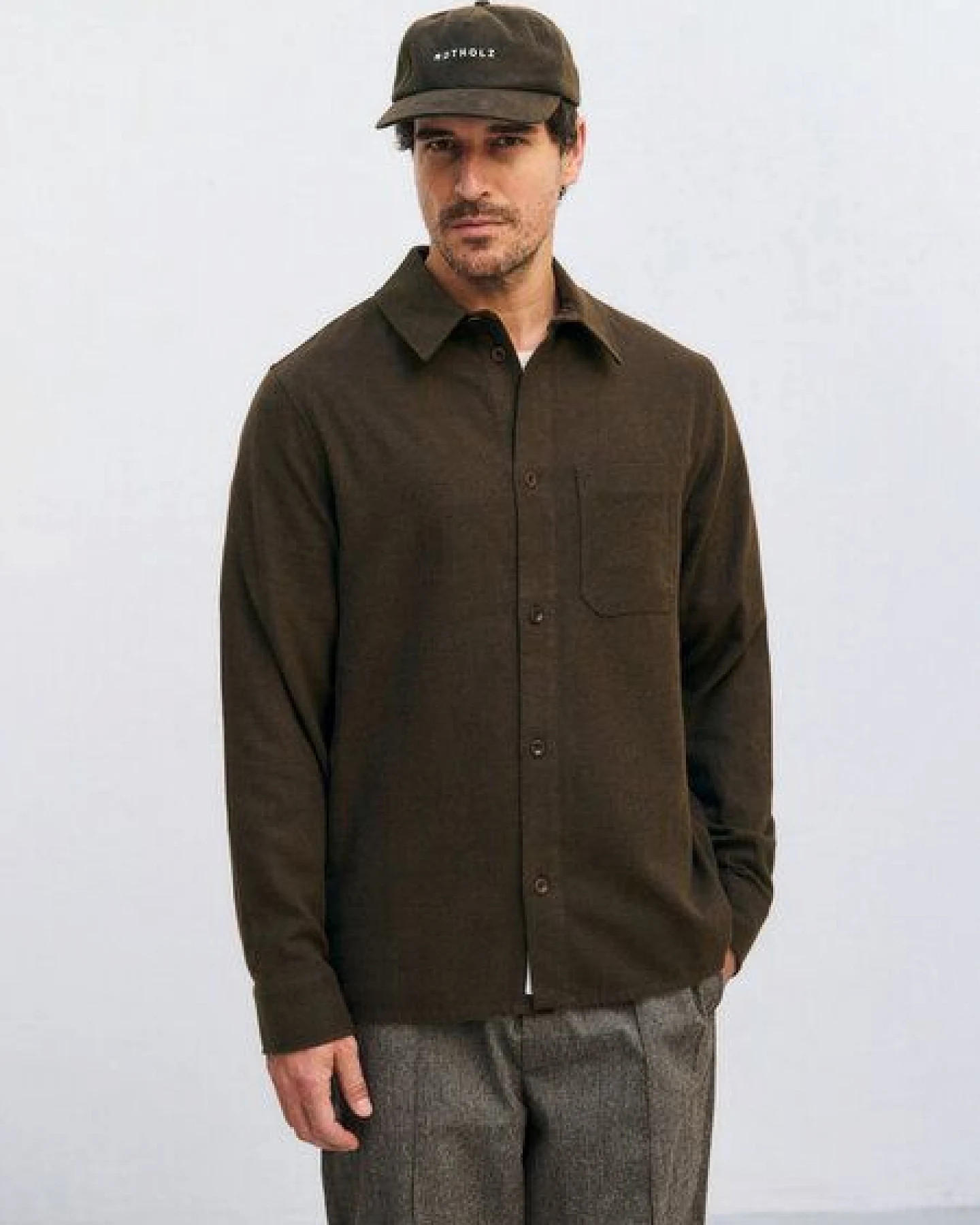 Rotholz Hemd - Flannel Casual Shirt - aus Biobaumwolle – Ansicht 2