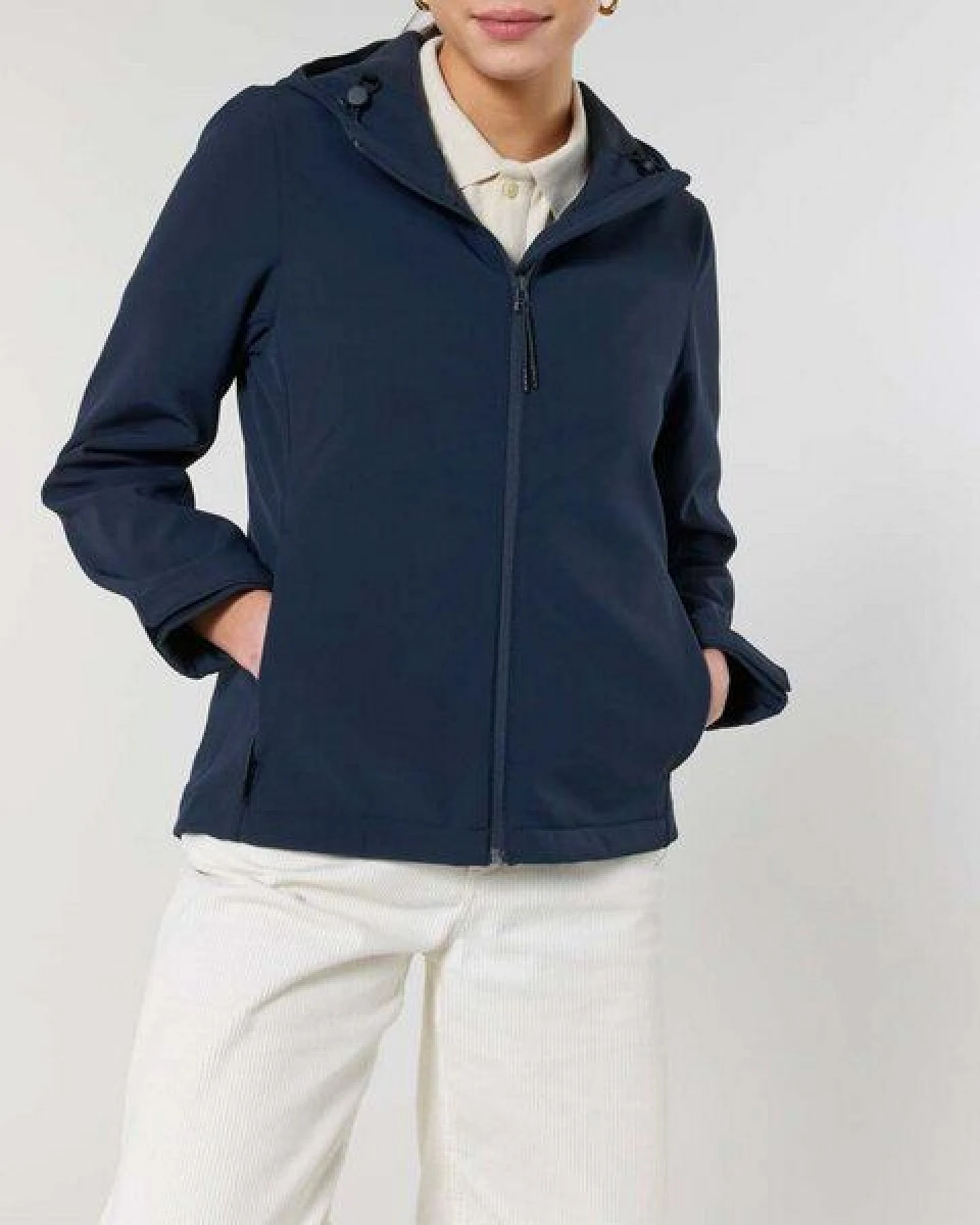 YTWOO Damen Eco Softshell Jacke mit Kapuze – Ansicht 3