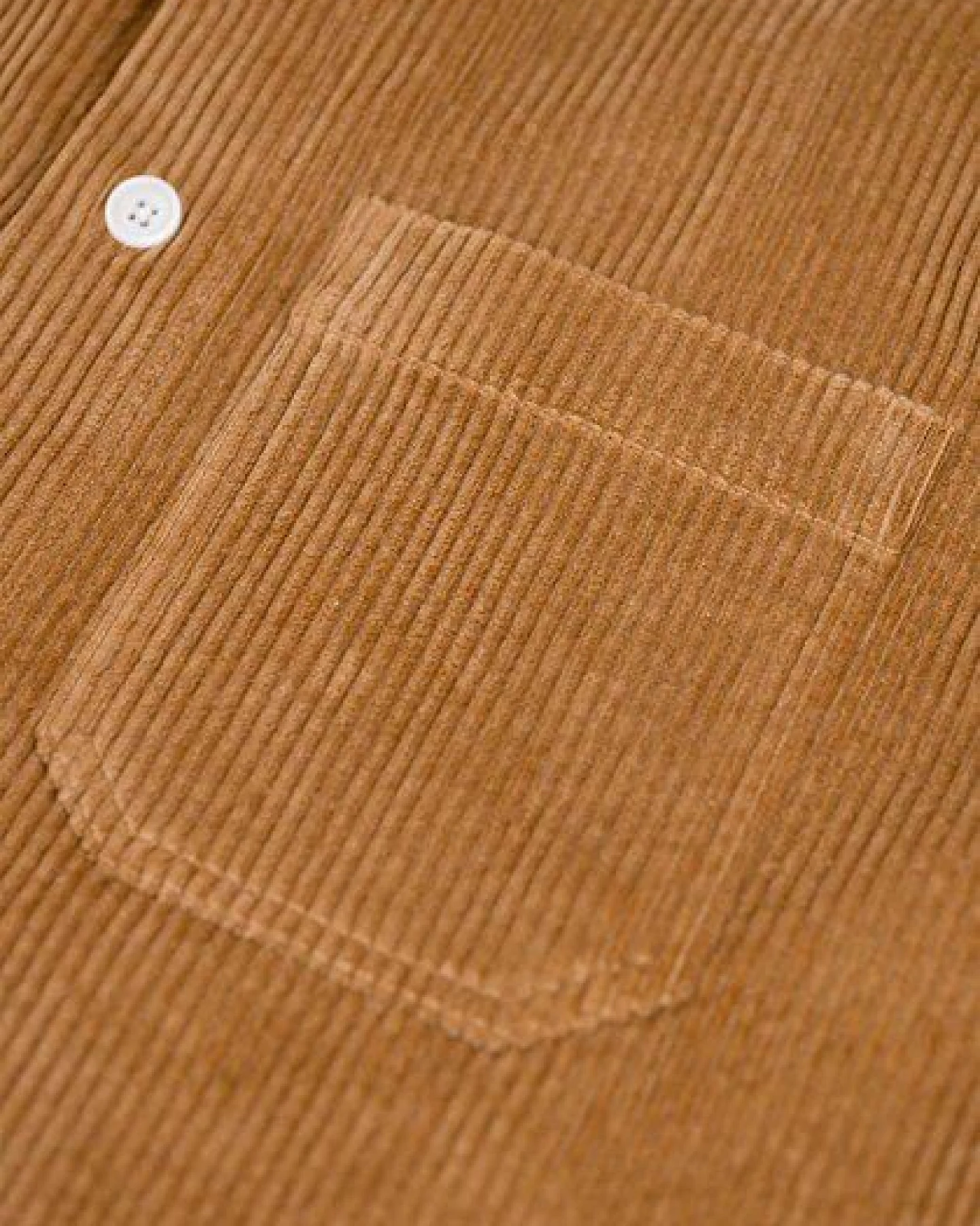 Rotholz Kord Hemd - Casual Shirt - aus biologisch angebauter Baumwolle – Ansicht 4