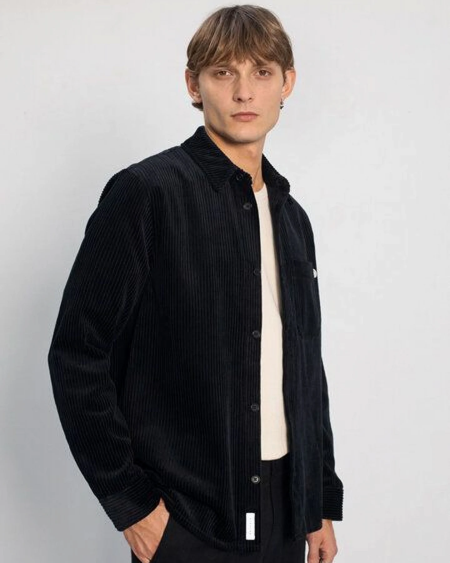 Rotholz Kord Hemd - Casual Shirt - aus biologisch angebauter Baumwolle – Ansicht 2