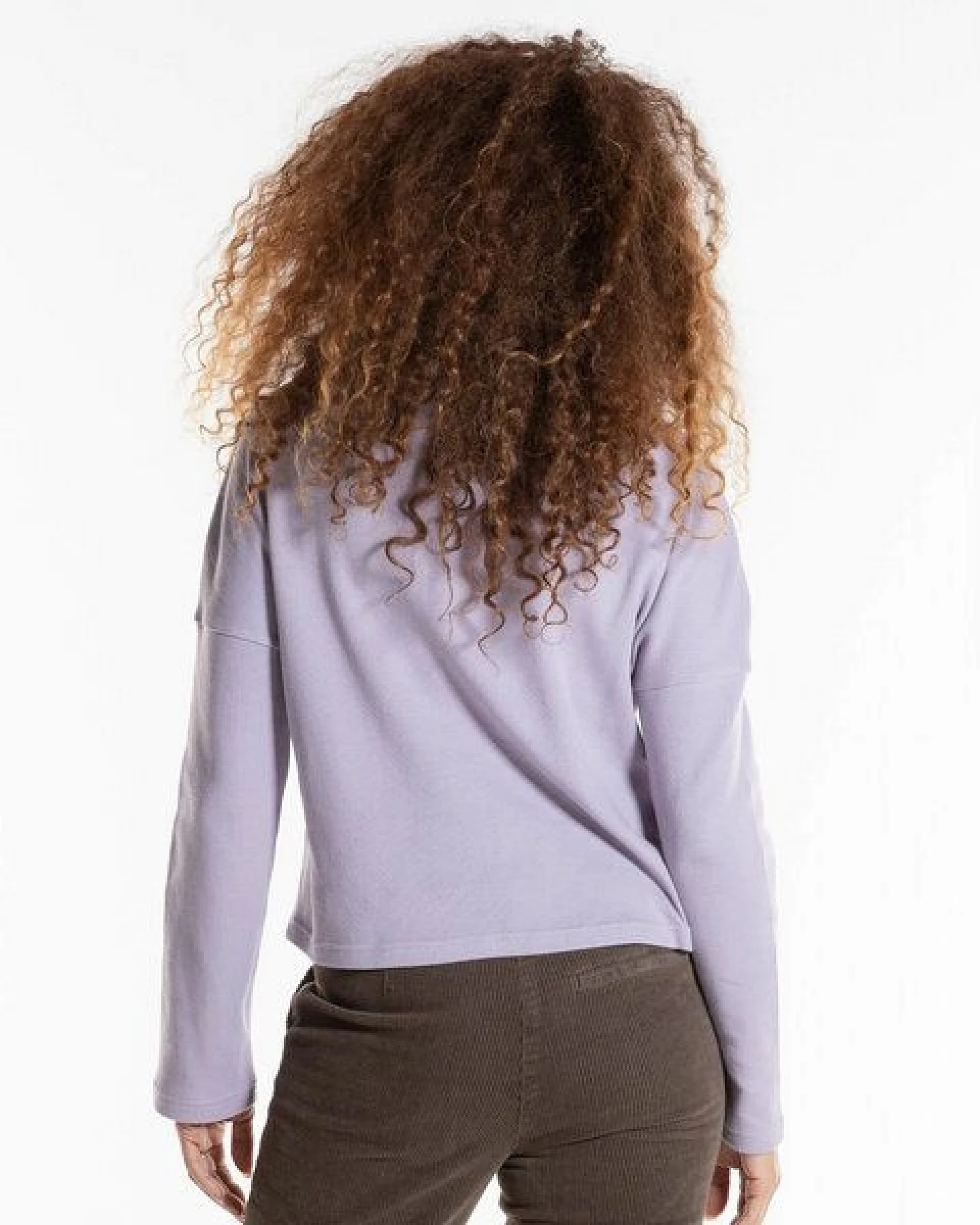 Alma & Lovis Jersey-Jacquard-Shirt aus Organic Cotton – Ansicht 3