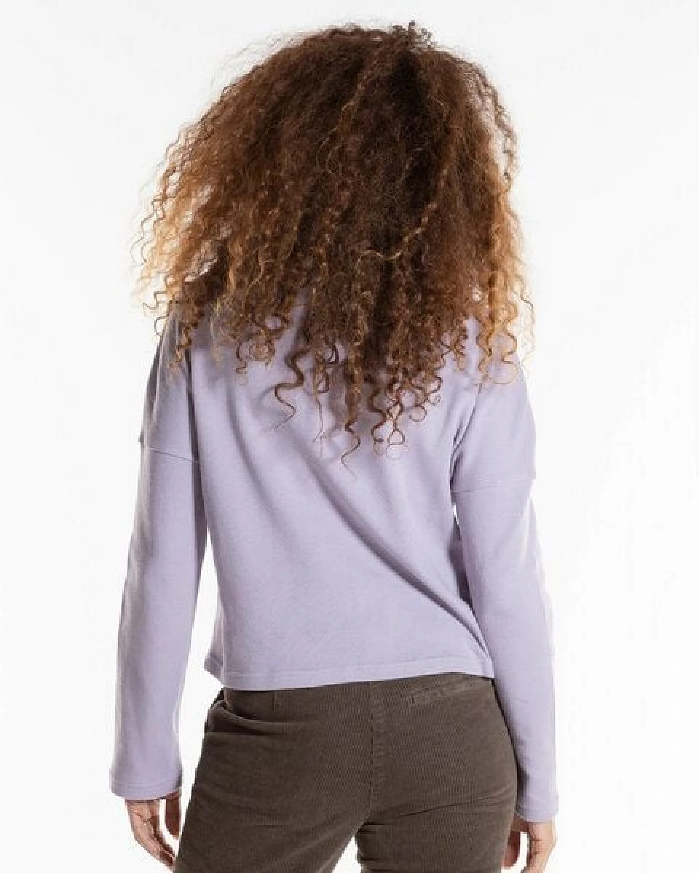 Alma & Lovis Jersey-Jacquard-Shirt aus Organic Cotton – Ansicht 3
