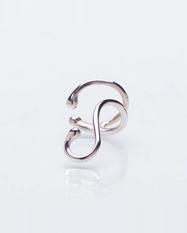 Nella & Sina Earcuff Christina in Silber