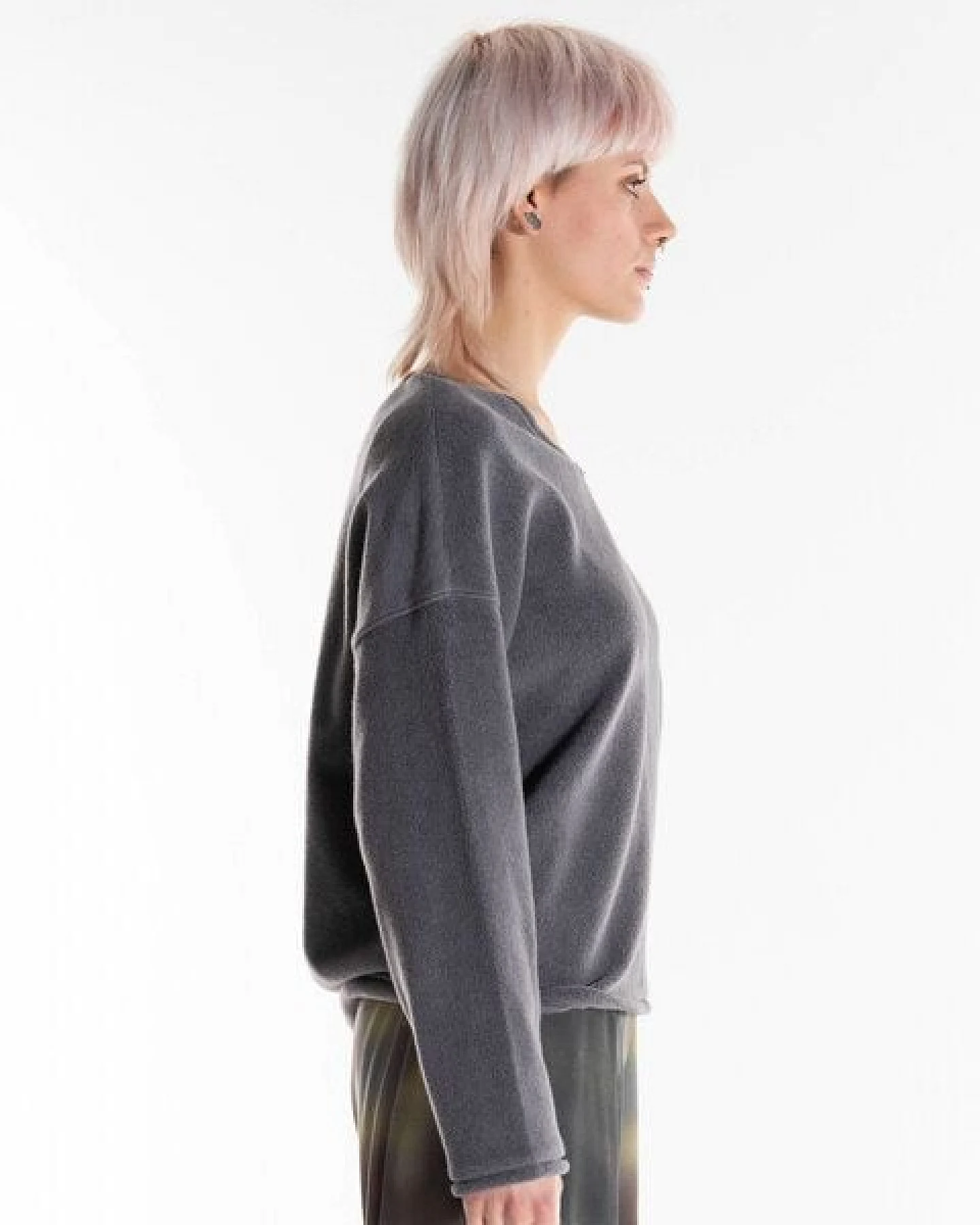 Alma & Lovis Kuscheliger Teddy-Sweater aus Organic Cotton – Ansicht 4