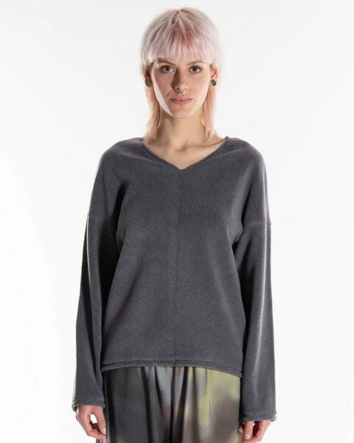 Alma & Lovis Kuscheliger Teddy-Sweater aus Organic Cotton – Ansicht 3