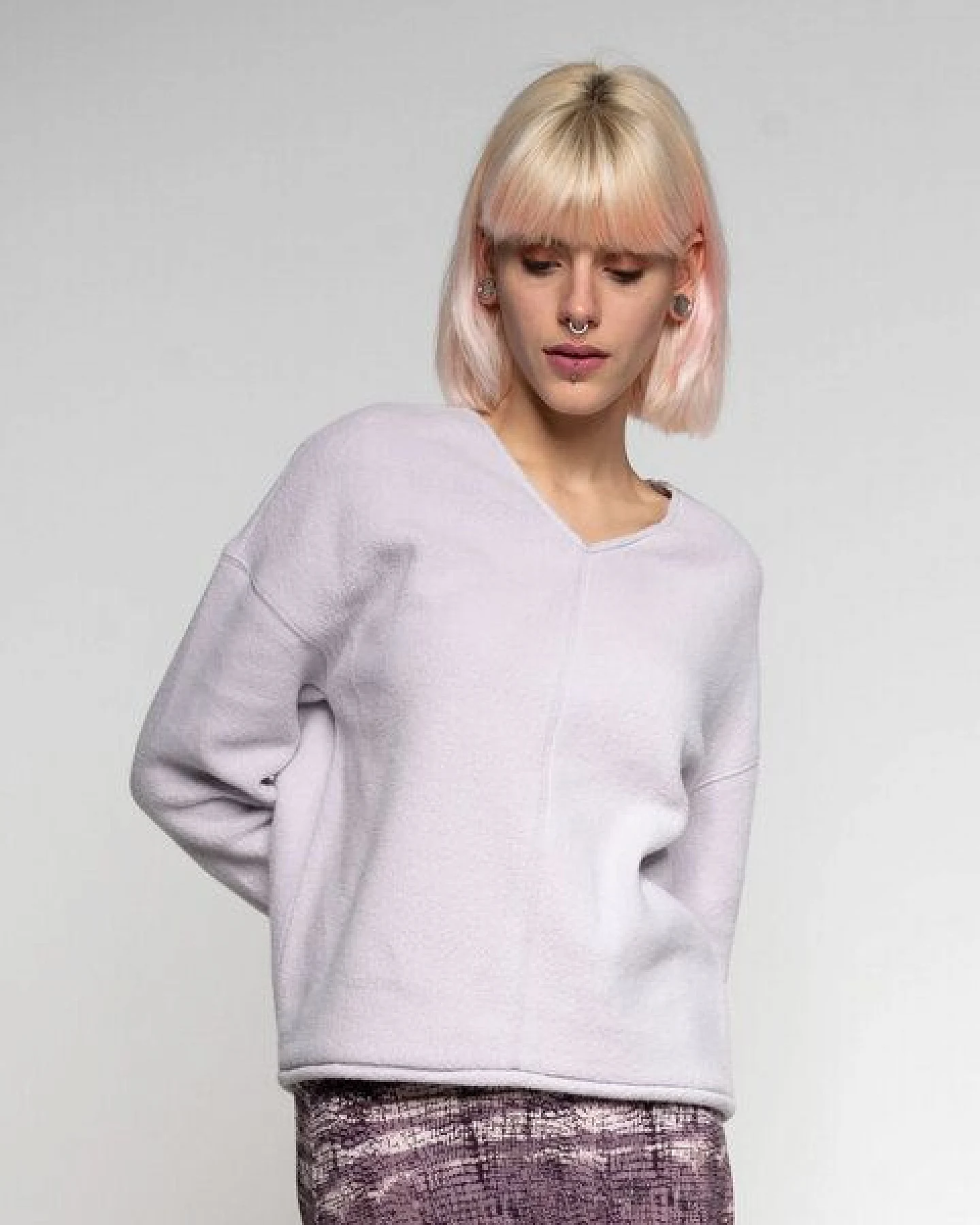 Alma & Lovis Kuscheliger Teddy-Sweater aus Organic Cotton – Ansicht 3