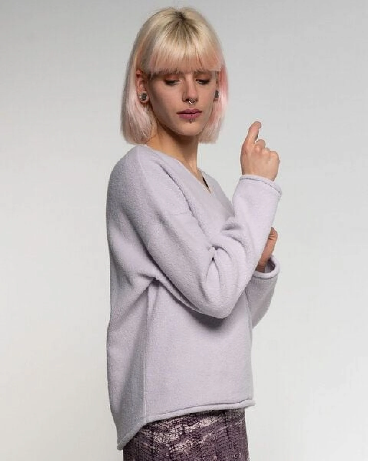 Alma & Lovis Kuscheliger Teddy-Sweater aus Organic Cotton – Ansicht 4