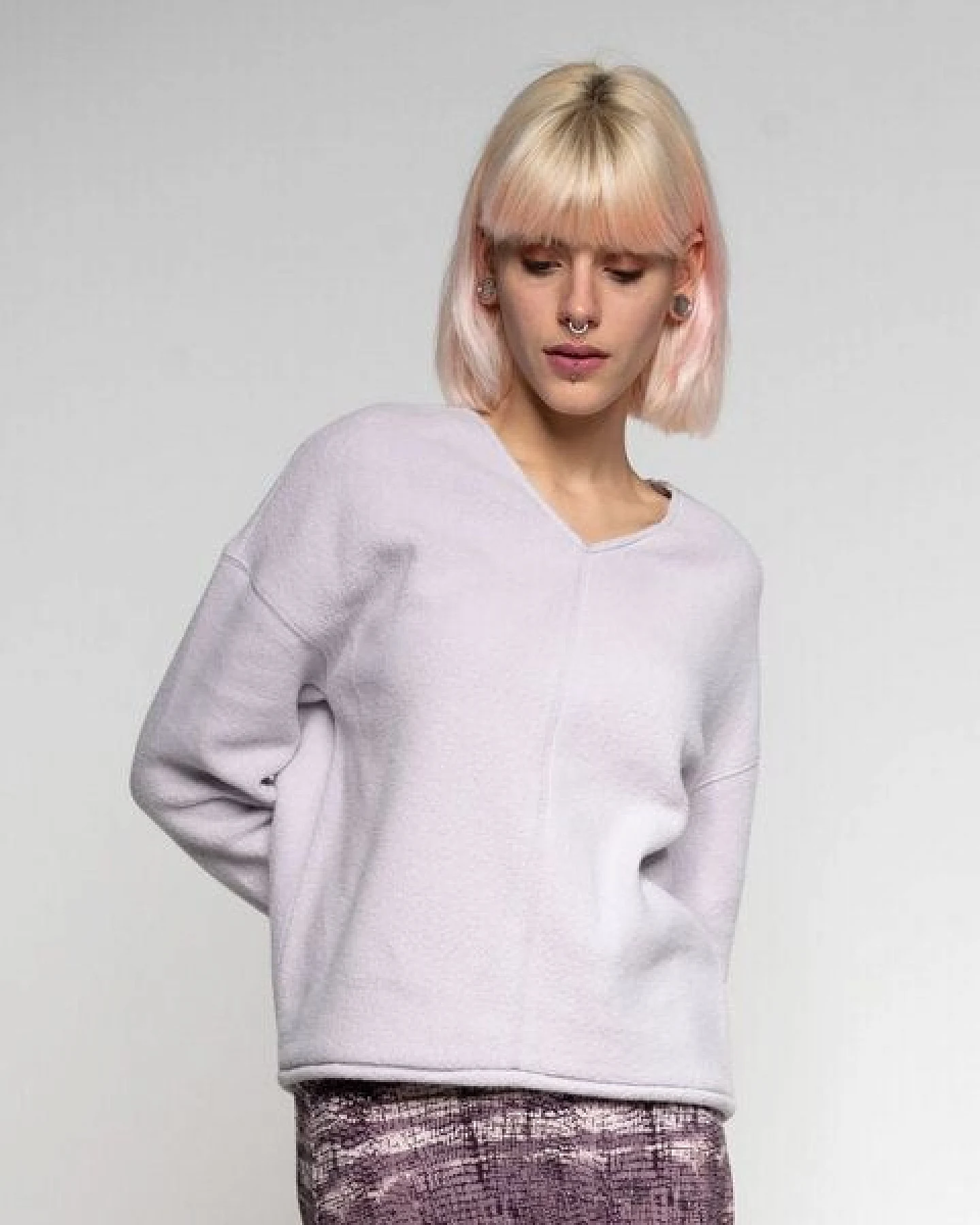 Alma & Lovis Kuscheliger Teddy-Sweater aus Organic Cotton – Ansicht 3