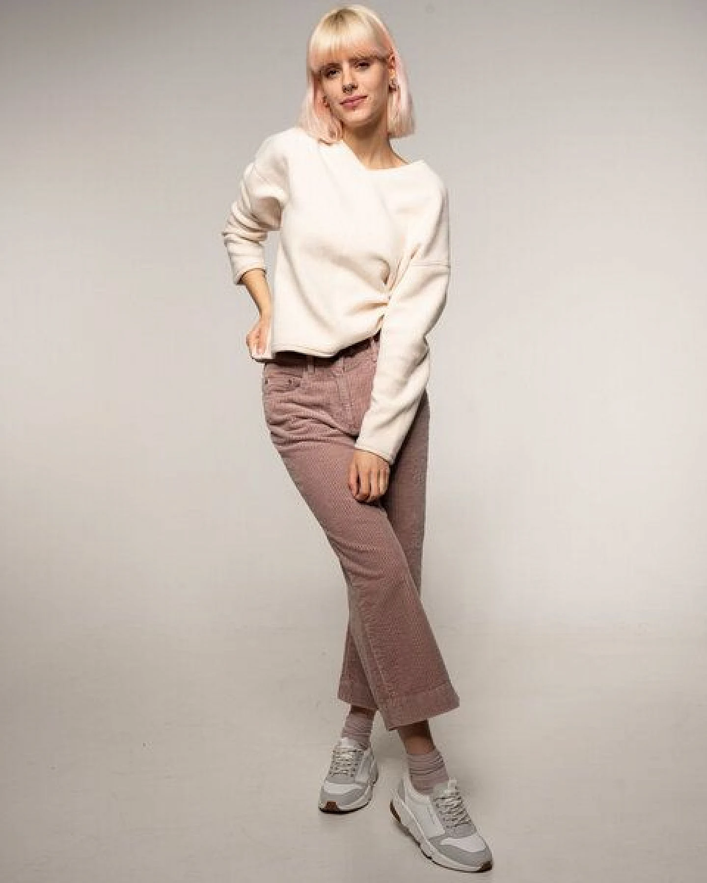 Alma & Lovis Kuscheliger Teddy-Sweater aus Organic Cotton – Ansicht 2