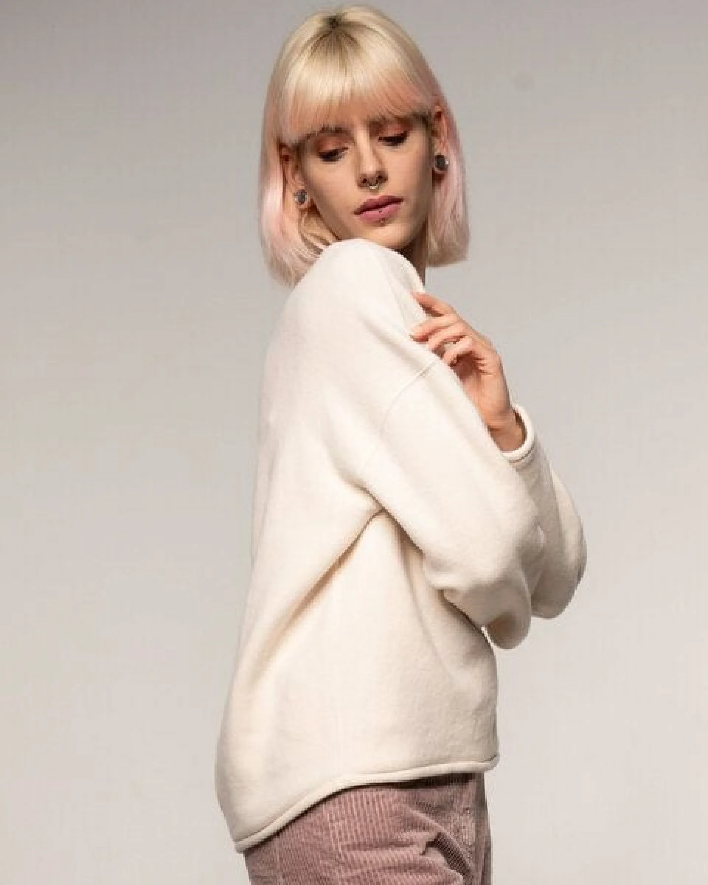Alma & Lovis Kuscheliger Teddy-Sweater aus Organic Cotton – Ansicht 4