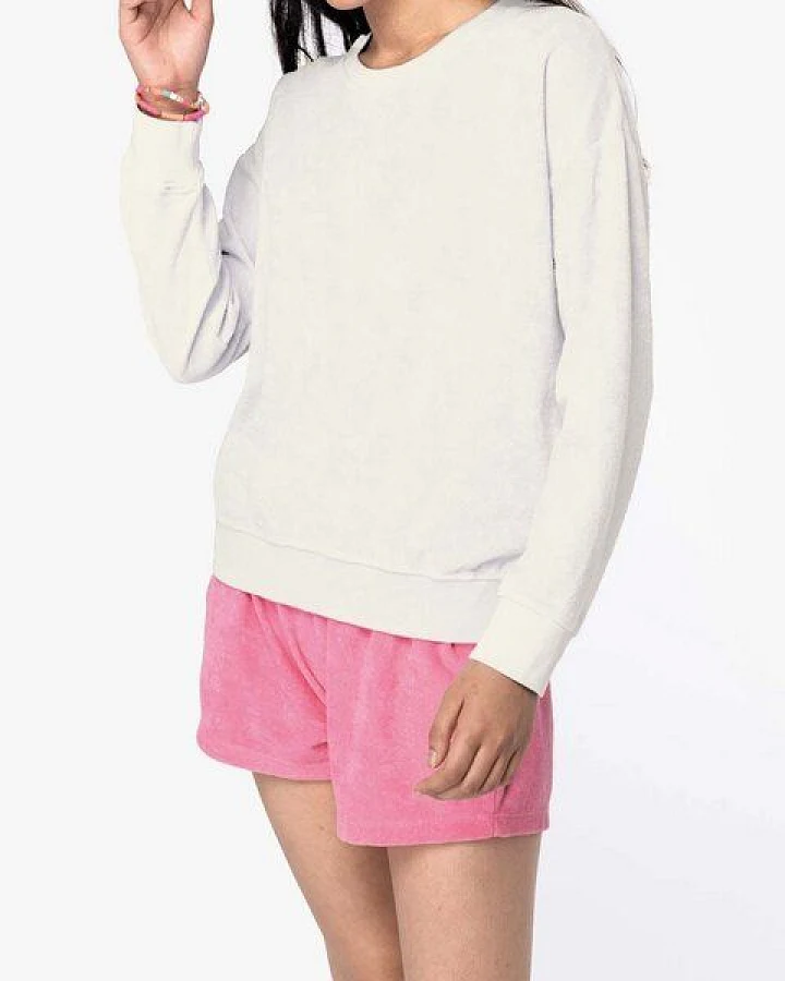 YTWOO Terry Towel Oversize-Sweatshirt für Damen - Made in Portugal