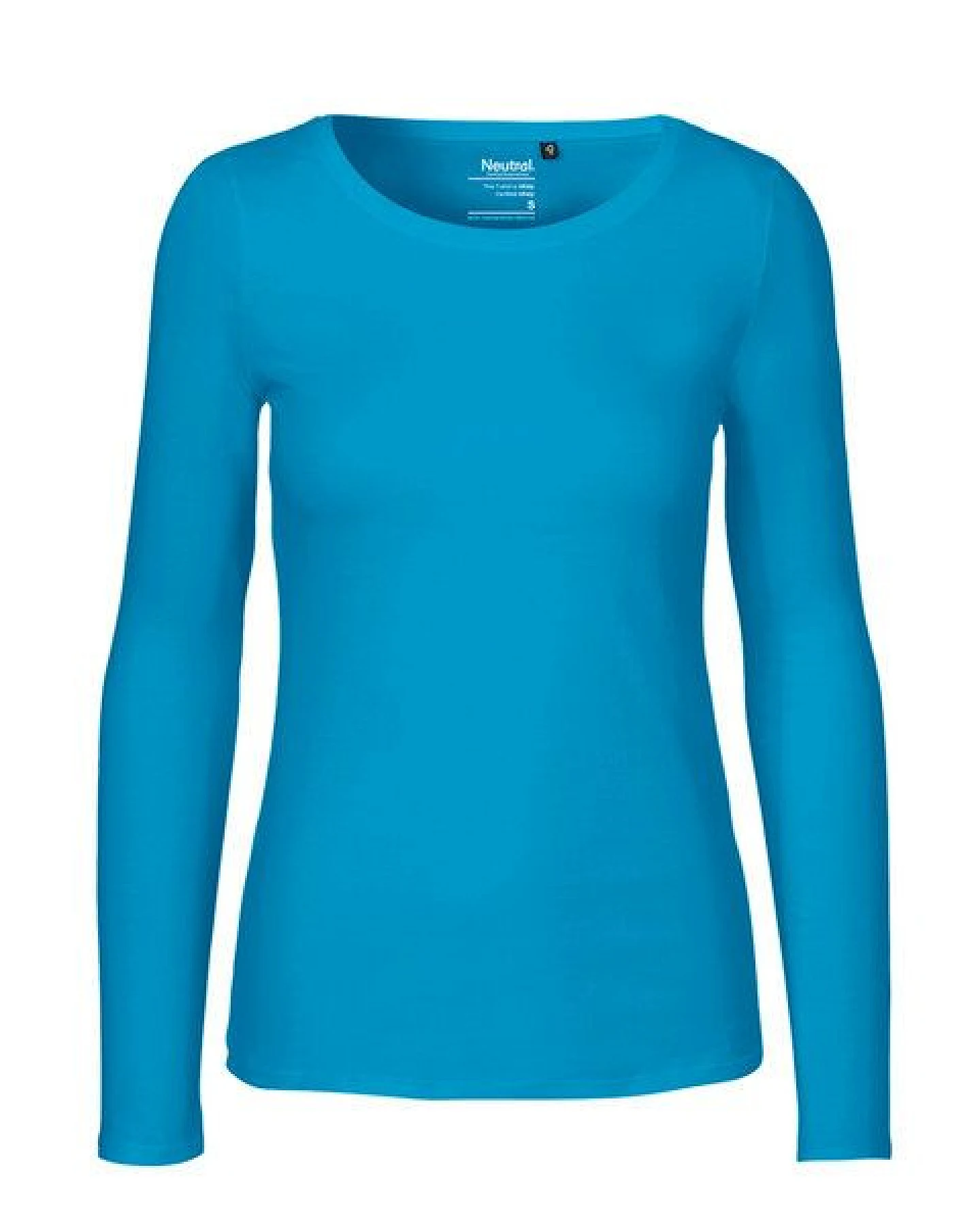 HANDGEDRUCKT "Teeny Weeny Goblin" Frauen Longsleeve aus reiner Biobaumwolle (kbA) – Ansicht 2