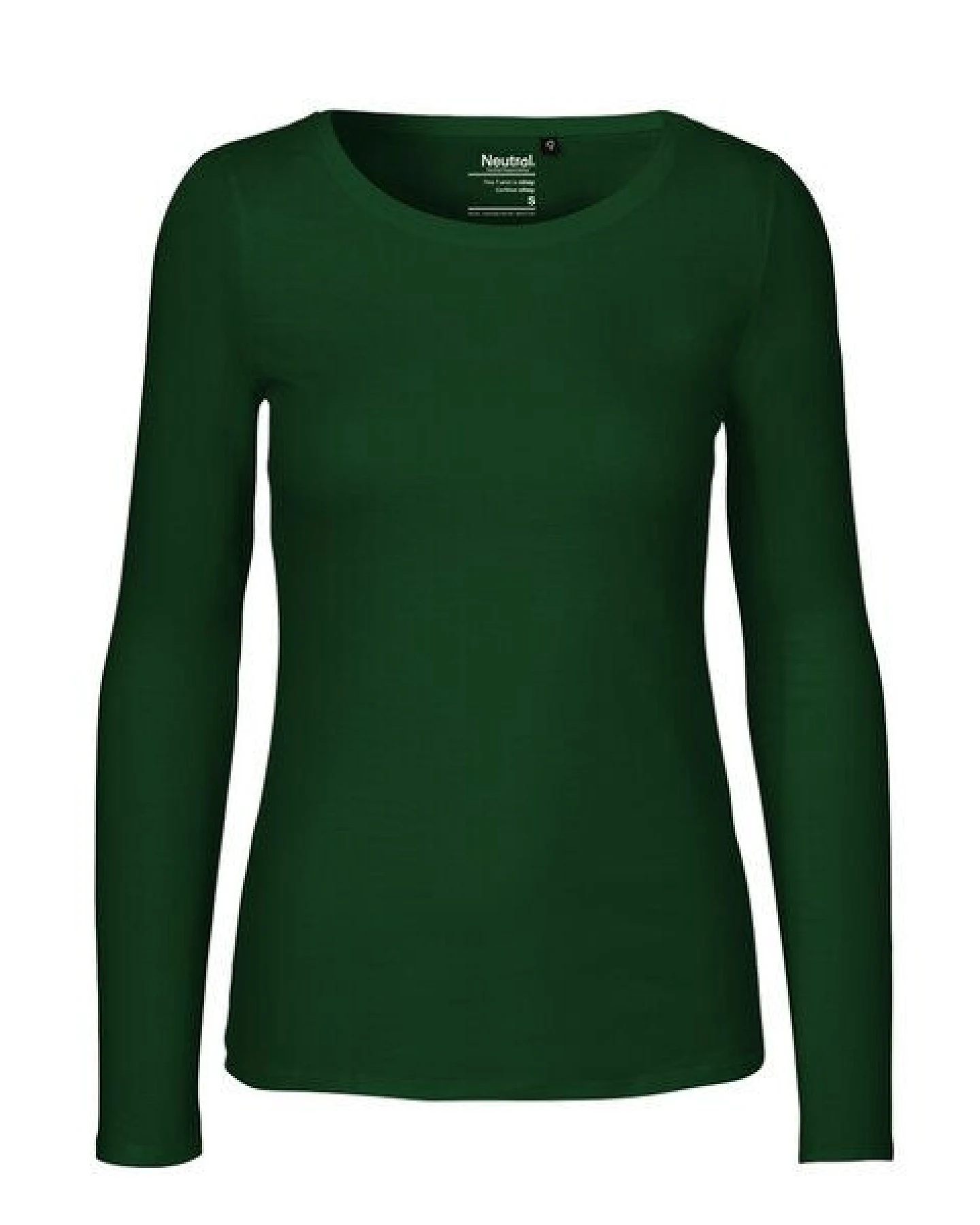 HANDGEDRUCKT "Teeny Weeny Goblin" Frauen Longsleeve aus reiner Biobaumwolle (kbA) – Ansicht 2