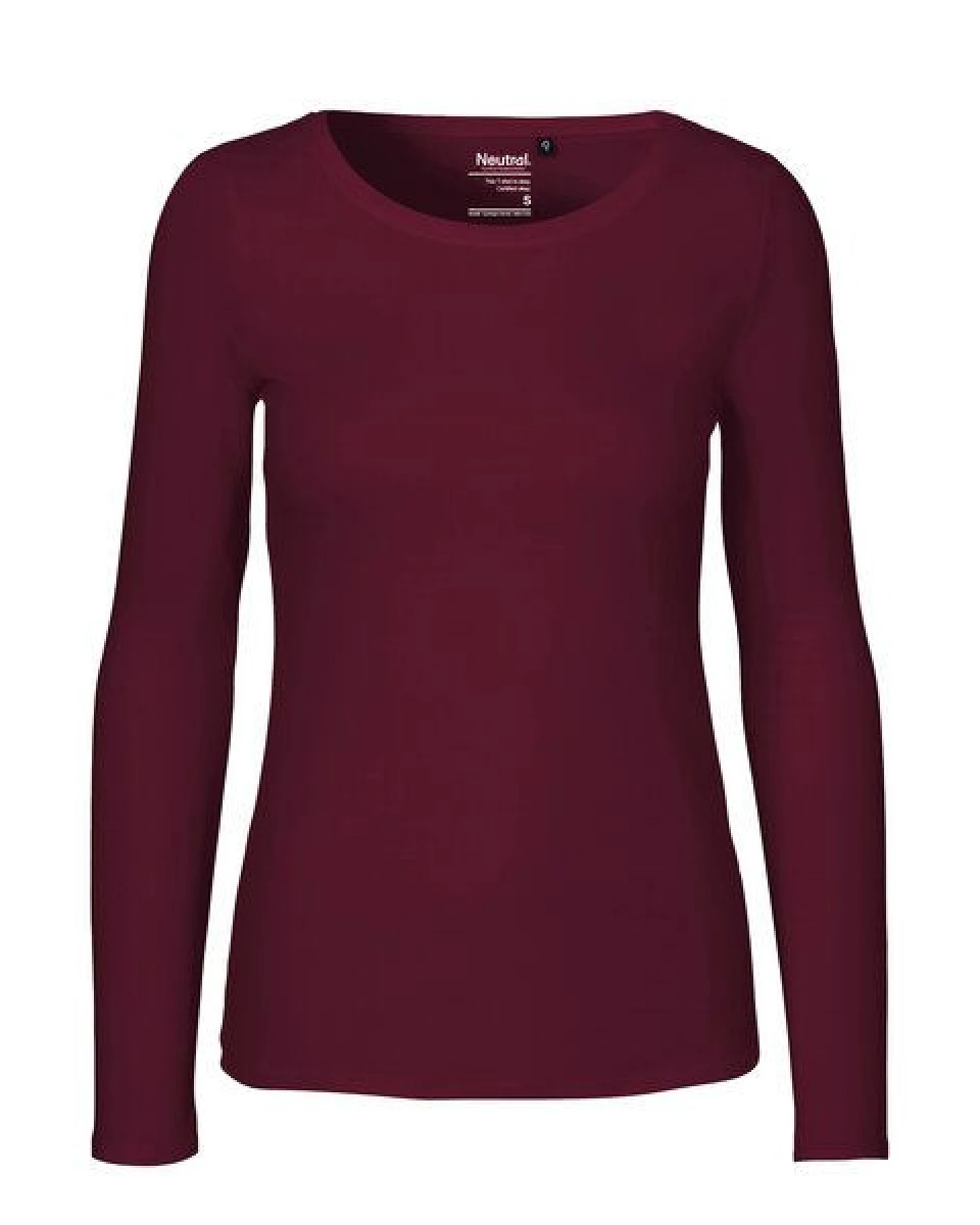 HANDGEDRUCKT "Teeny Weeny Goblin" Frauen Longsleeve aus reiner Biobaumwolle (kbA) – Ansicht 2