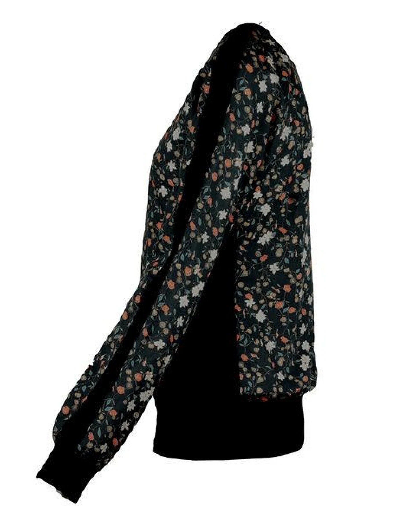 Bluse NACHTBLUME aus Bio Baumwolle von Lasalina – Ansicht 2