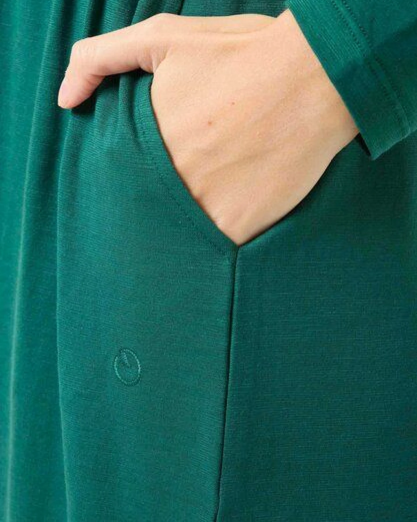 ORGANICATION Langarm-Jerseykleid aus Bio-Baumwolle – Ansicht 3
