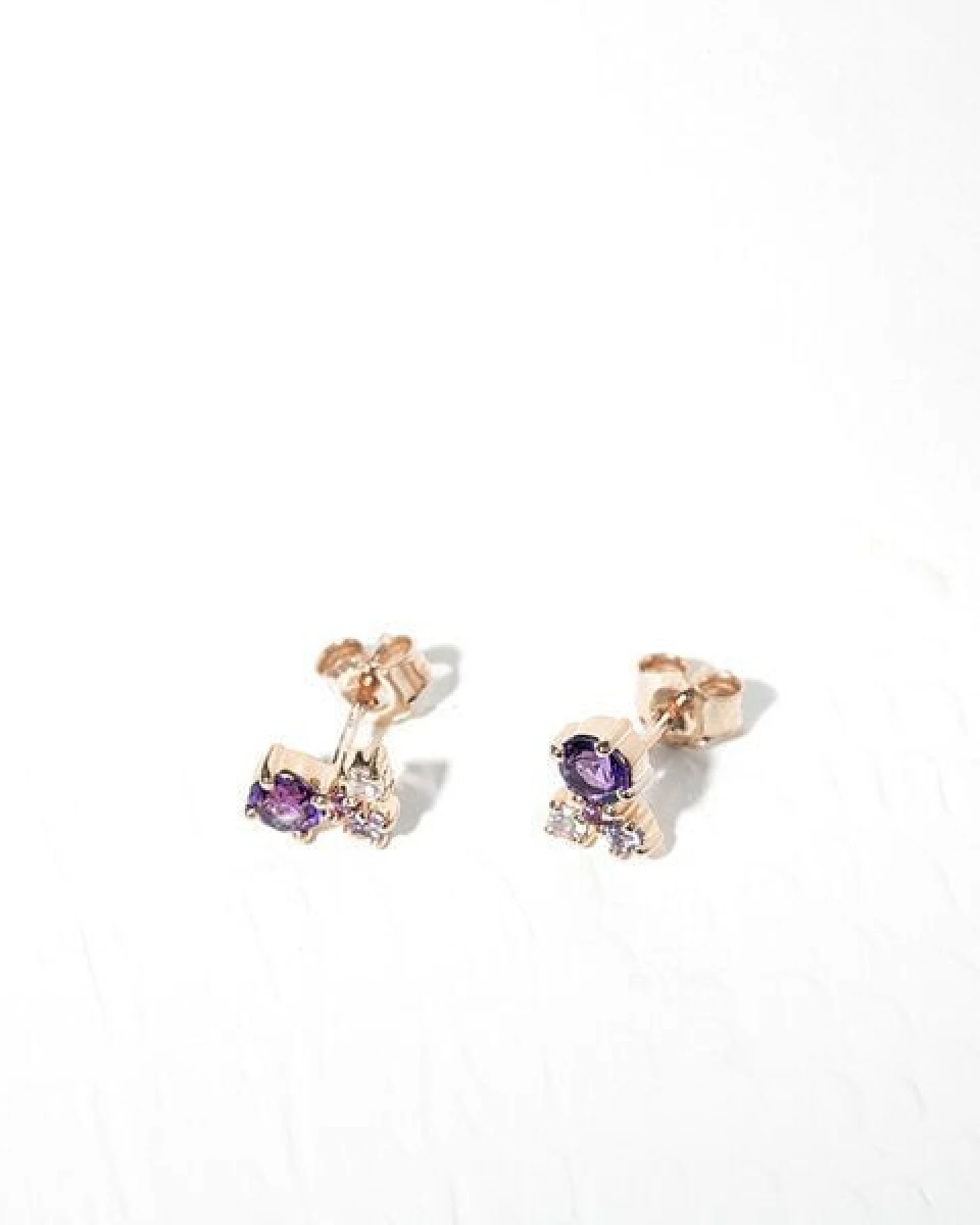Eppi Cluster Schmuckset mit Amethysten und Edelsteinen Halli – Ansicht 4