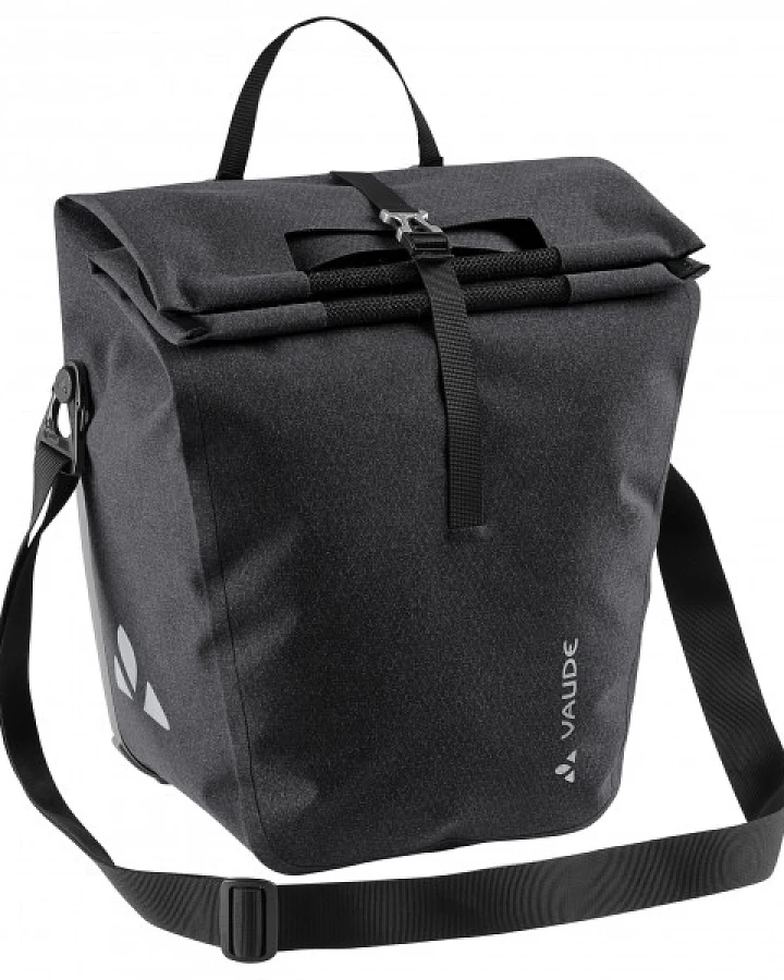 Vaude - ReCycle Back Single 20+16 - Gepäckträgertasche Gr 20 + 16 l schwarz