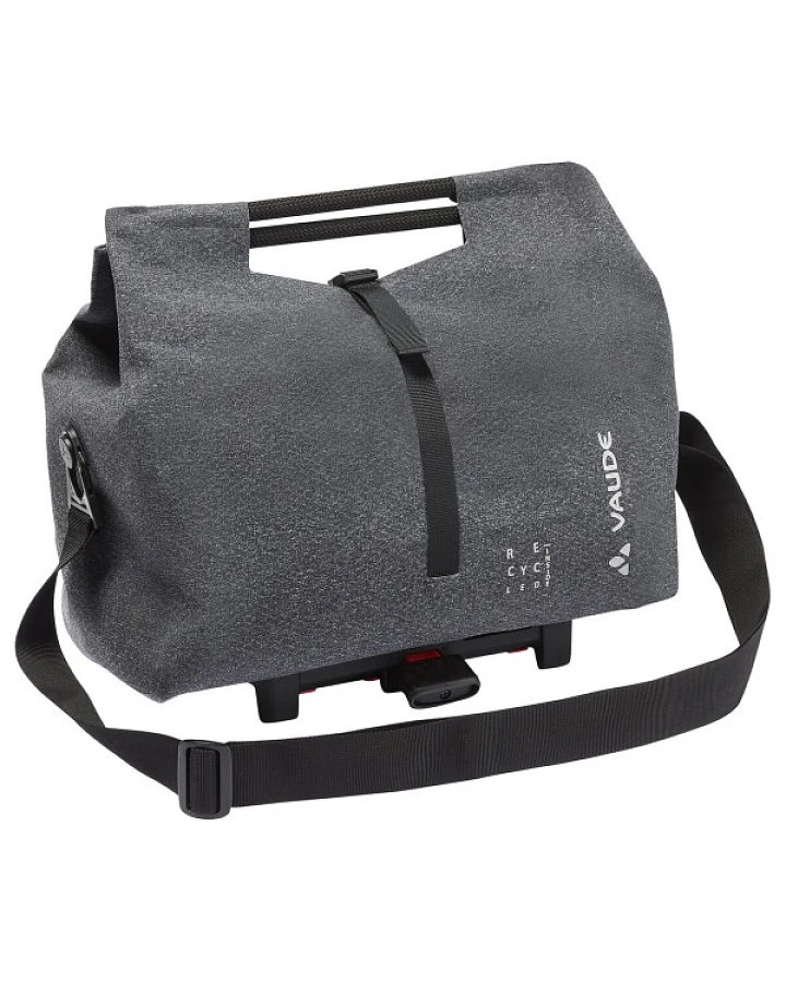 Vaude - ReCycle Shopper (Uniklip) 10 - Gepäckträgertasche Gr 10 l grau