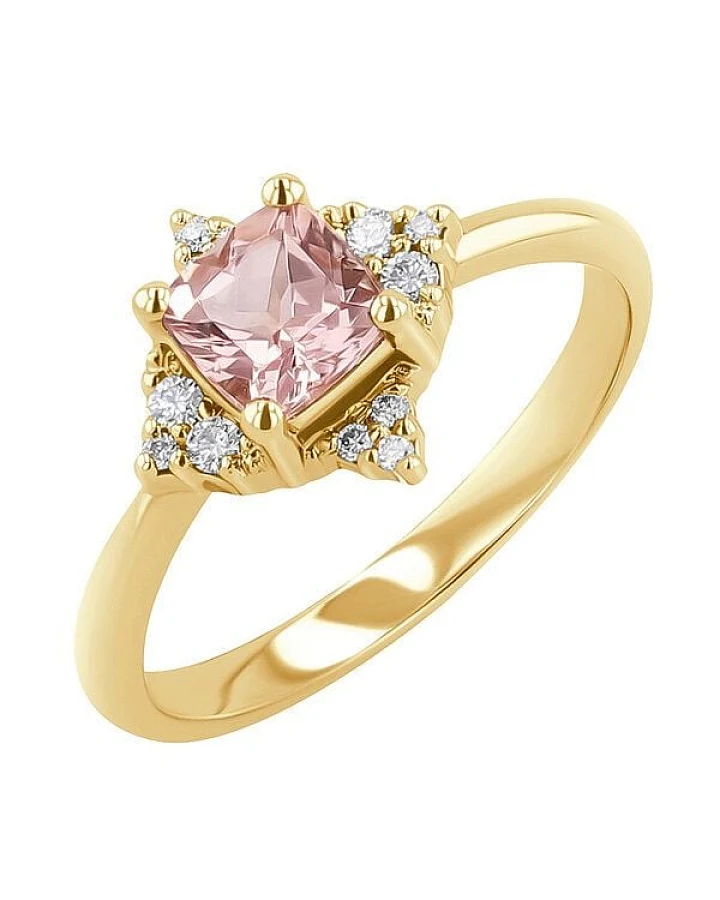 Eppi Ring mit Morganit und Diamanten Ethany