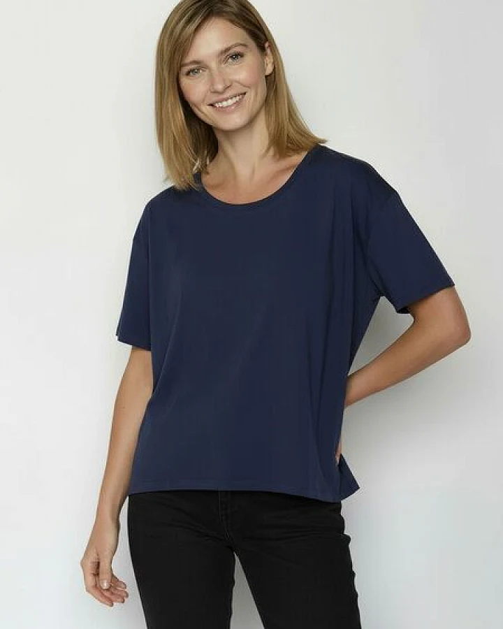 GREENBOMB Basic Feel - Lässiges T-Shirt aus Bio-Baumwoll-Mix / GOTS / Fair & Vegan