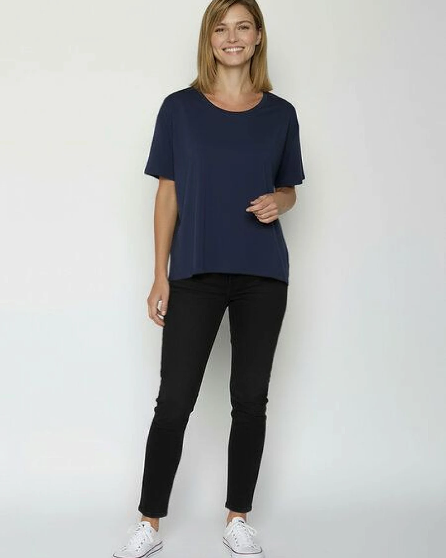 GREENBOMB Basic Feel - Lässiges T-Shirt aus Bio-Baumwoll-Mix / GOTS / Fair & Vegan – Ansicht 3