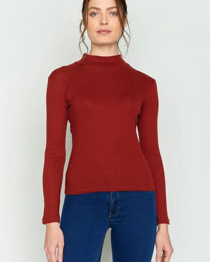 GREENBOMB Basic Weak - Lässiges Longsleeve aus LENZING TENCEL Mix / Fair & Vegan