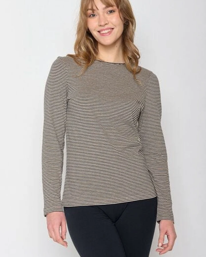 GREENBOMB Basic Yummy - Sportliches Longsleeve aus Bio-Baumwolle / GOTS / Fair & Vegan