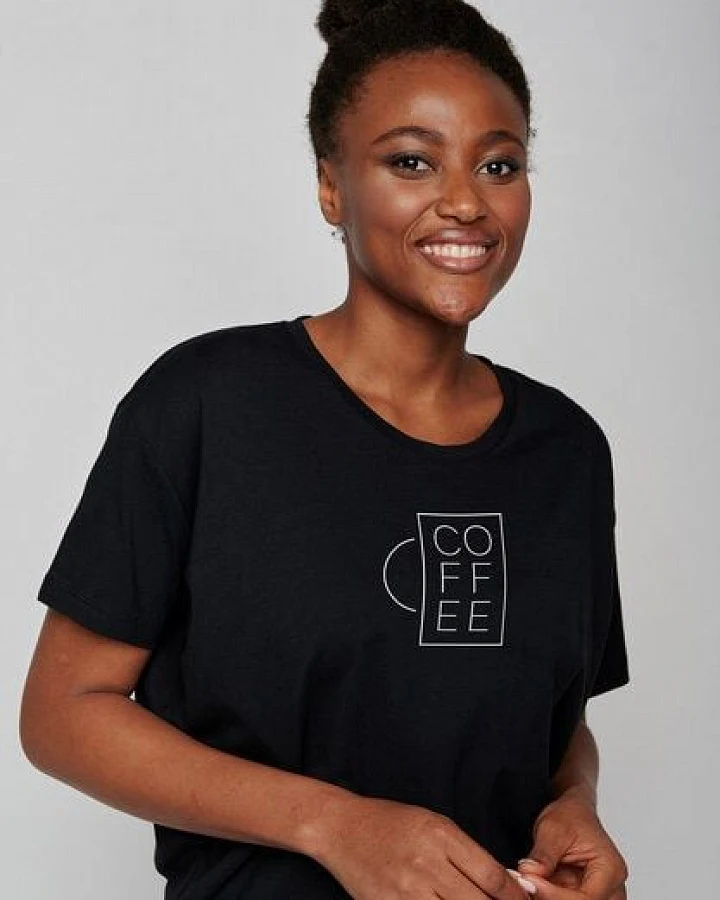GREENBOMB Lifestyle Coffee Cup Feel - Lässiges T-Shirt aus einem Bio-Baumwoll Mix / hochwertiger Print / Fair & Vegan