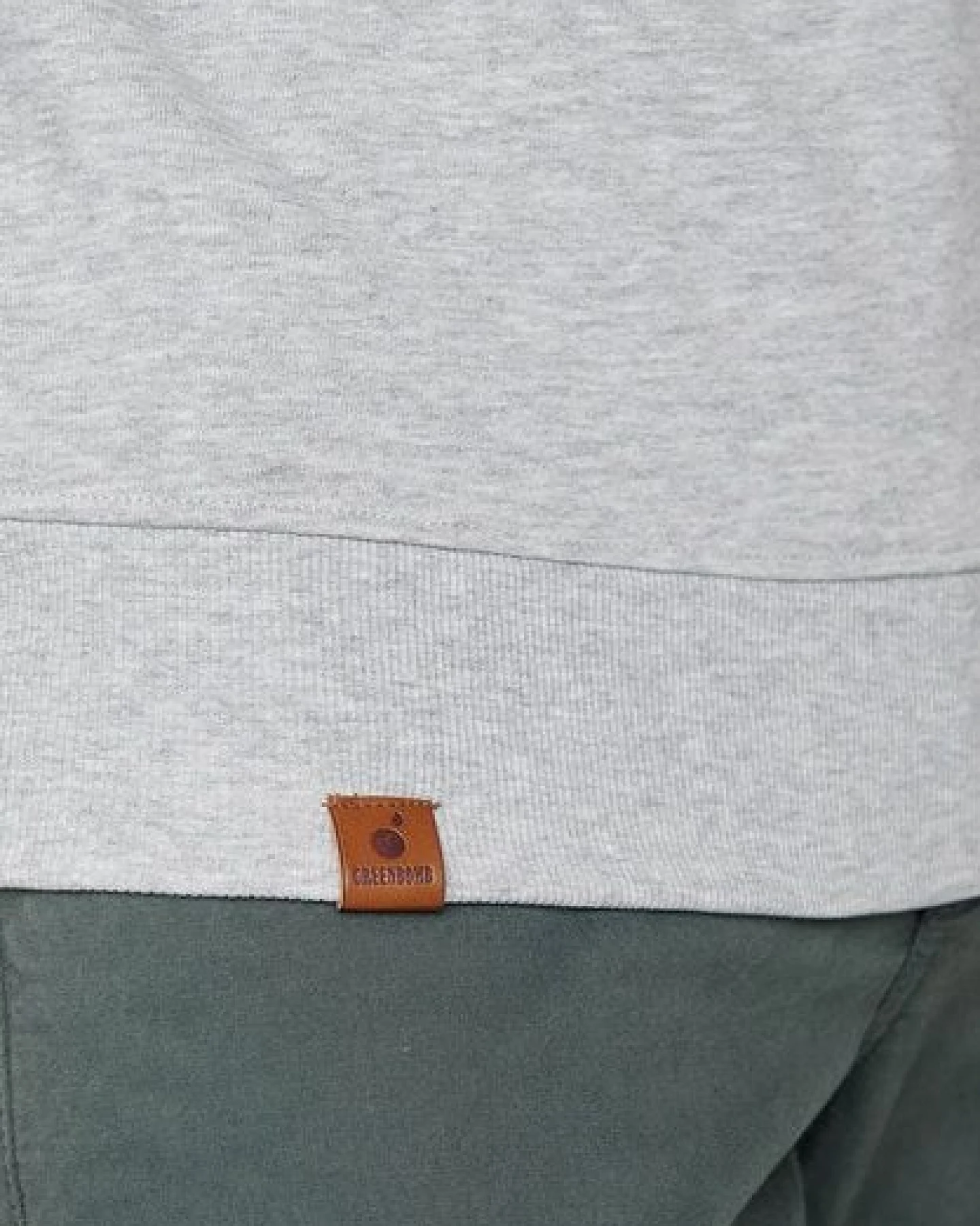 GREENBOMB Bike Rock Jump Wild - Bequemes Sweatshirt aus Bio-Baumwolle / hochwertiger Print / Fair & Vegan – Ansicht 4