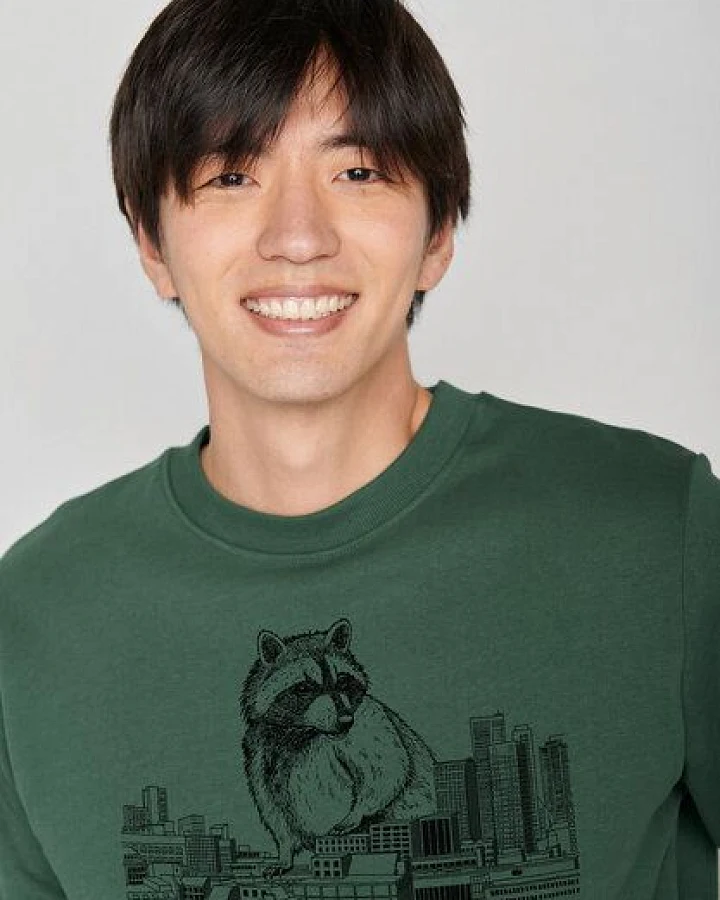 GREENBOMB Animal Raccoon City Wild - Bequemes Sweatshirt aus Bio-Baumwolle / hochwertiger Print / Fair & Vegan