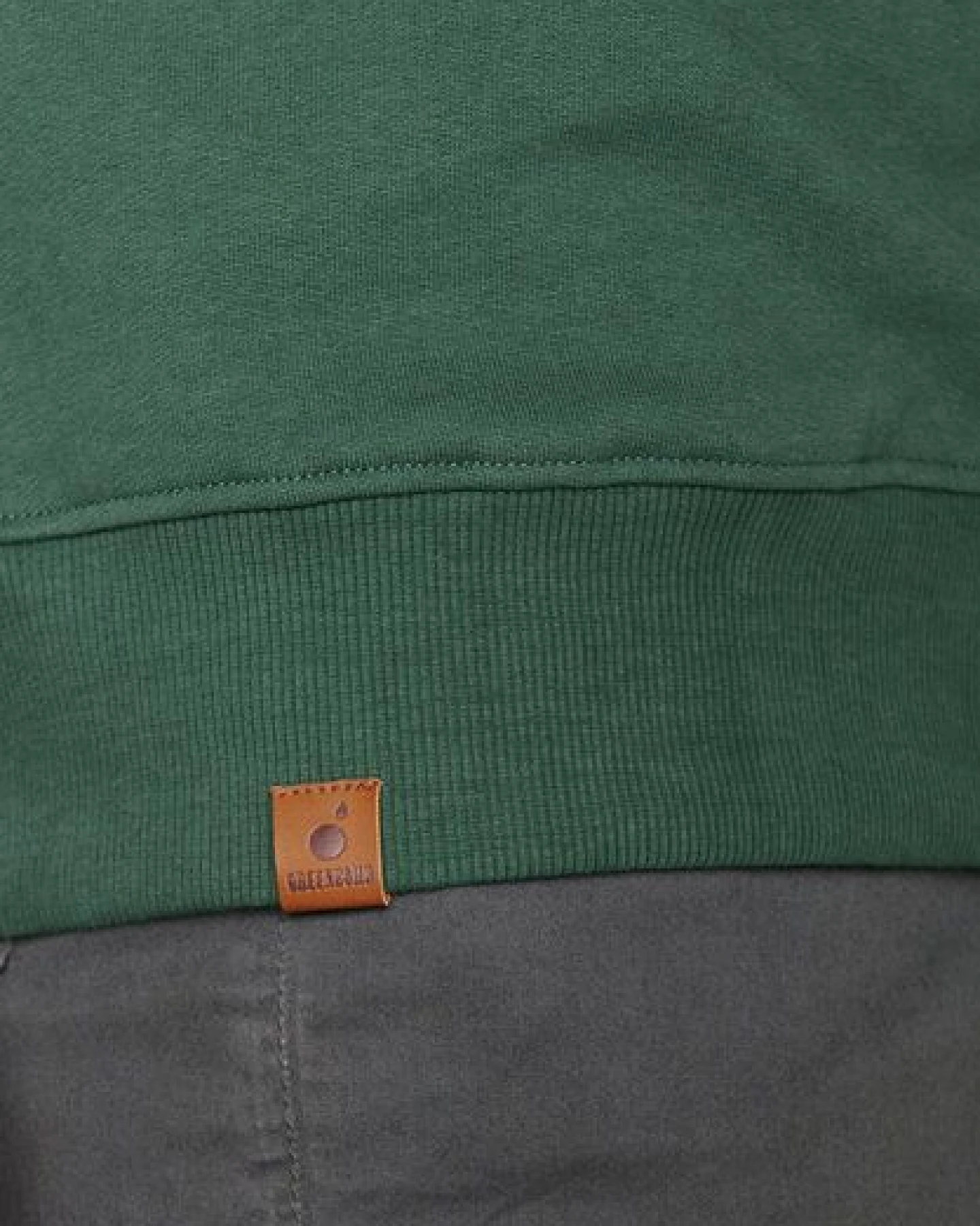 GREENBOMB Animal Raccoon City Wild - Bequemes Sweatshirt aus Bio-Baumwolle / hochwertiger Print / Fair & Vegan – Ansicht 2