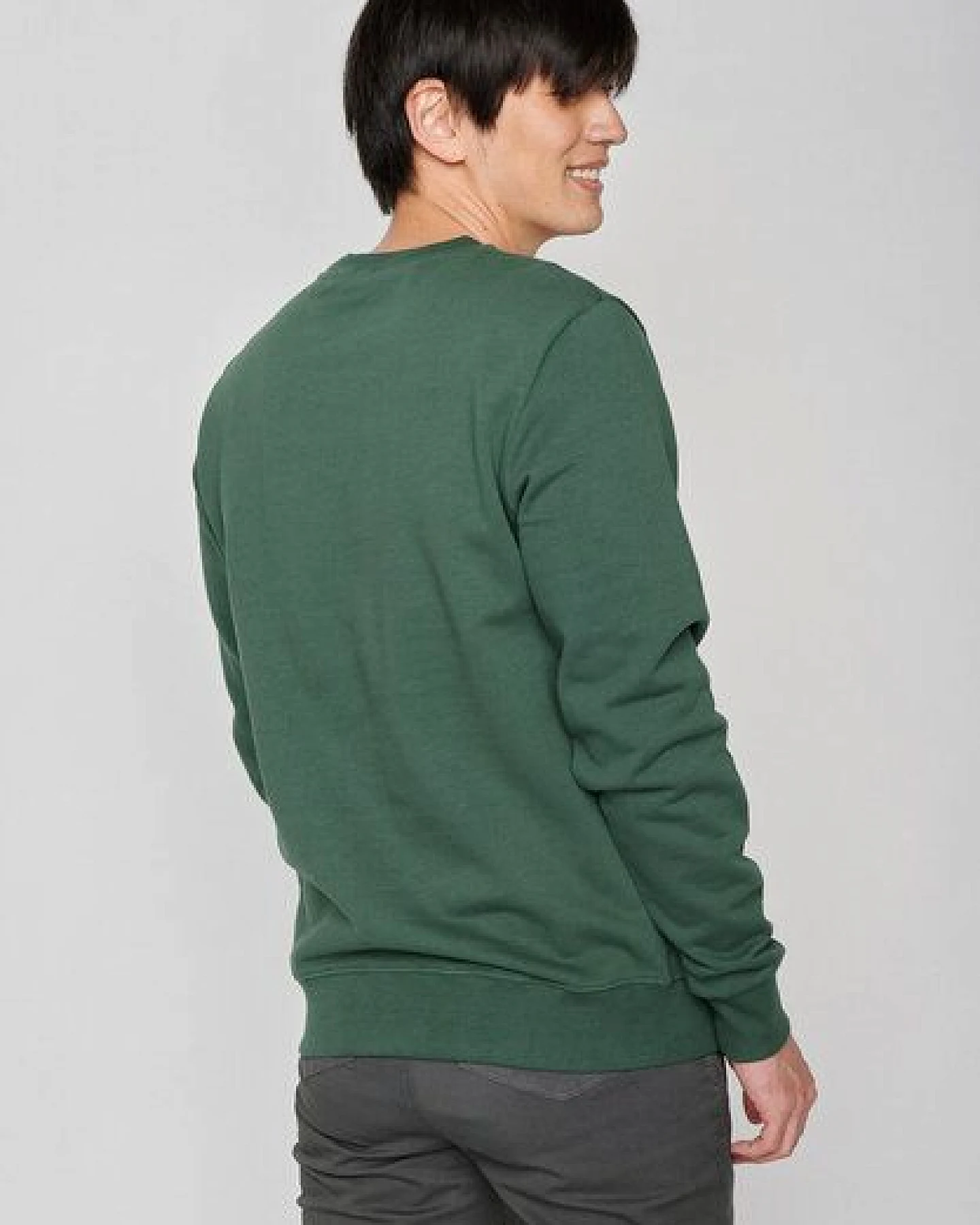 GREENBOMB Animal Raccoon City Wild - Bequemes Sweatshirt aus Bio-Baumwolle / hochwertiger Print / Fair & Vegan – Ansicht 3
