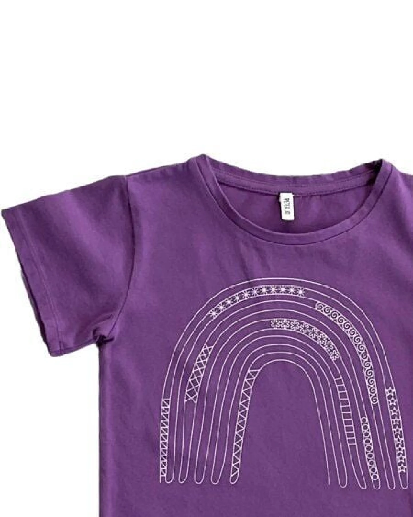 PETER JO Top Purple Rainbow – Ansicht 3