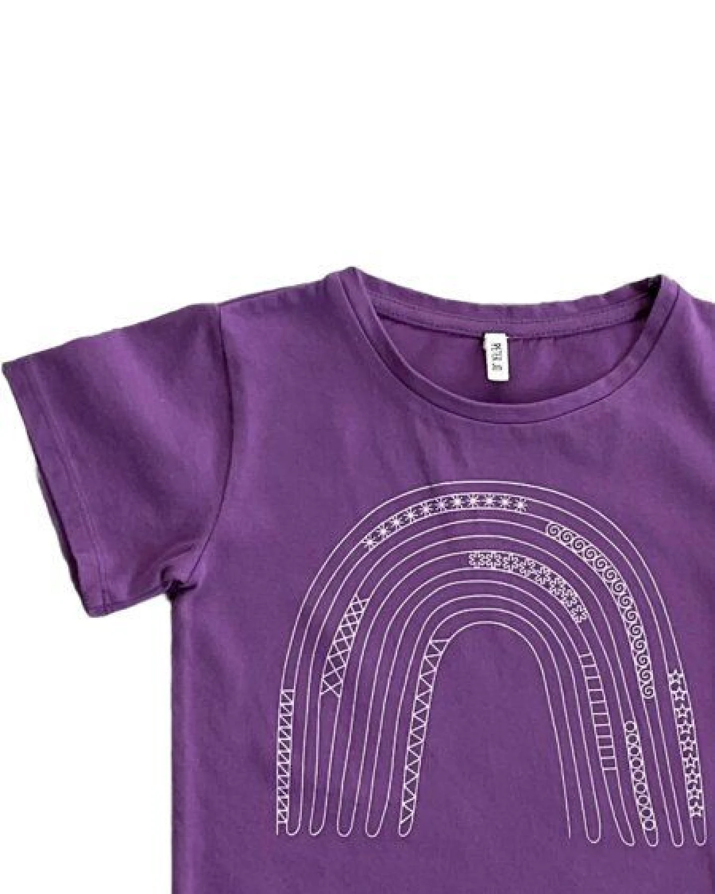 PETER JO Top Purple Rainbow – Ansicht 3