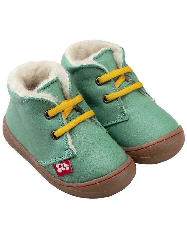 Pololo Lauflernschuh-Winterschuh "Juan", gefüttert mit 100% Wolle (Bio/kbT), Gr. 20 - 27
